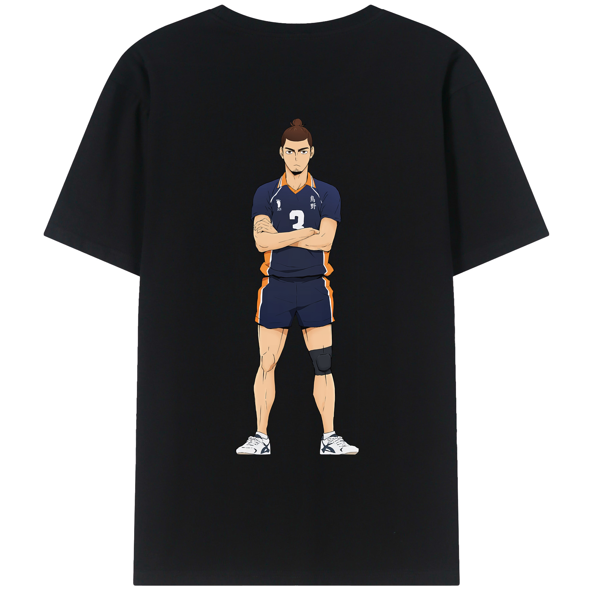（画像用） ハイキュー!! Haikyu!! レディース半袖Tシャツ(バックプリント)