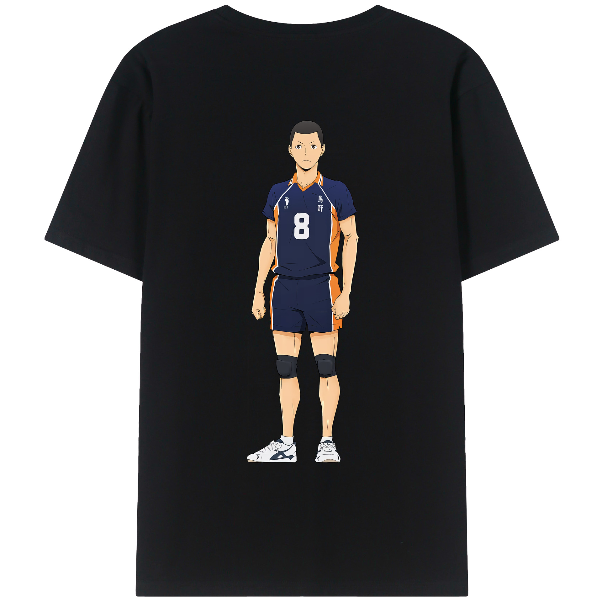 （画像用） ハイキュー!! Haikyu!! レディース半袖Tシャツ(バックプリント)