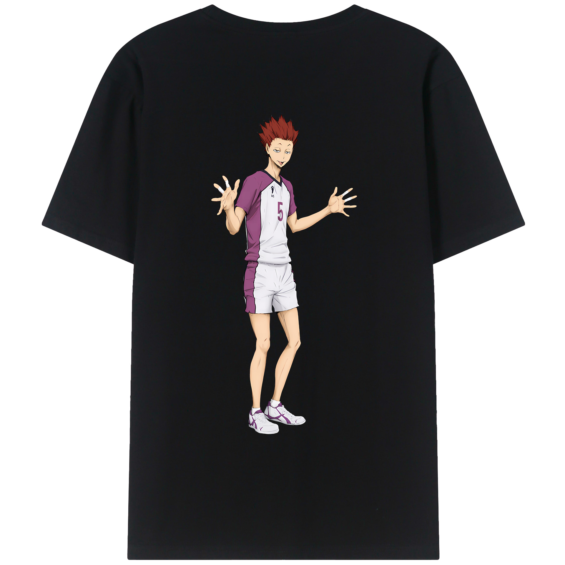 （画像用） ハイキュー!! Haikyu!! レディース半袖Tシャツ(バックプリント)