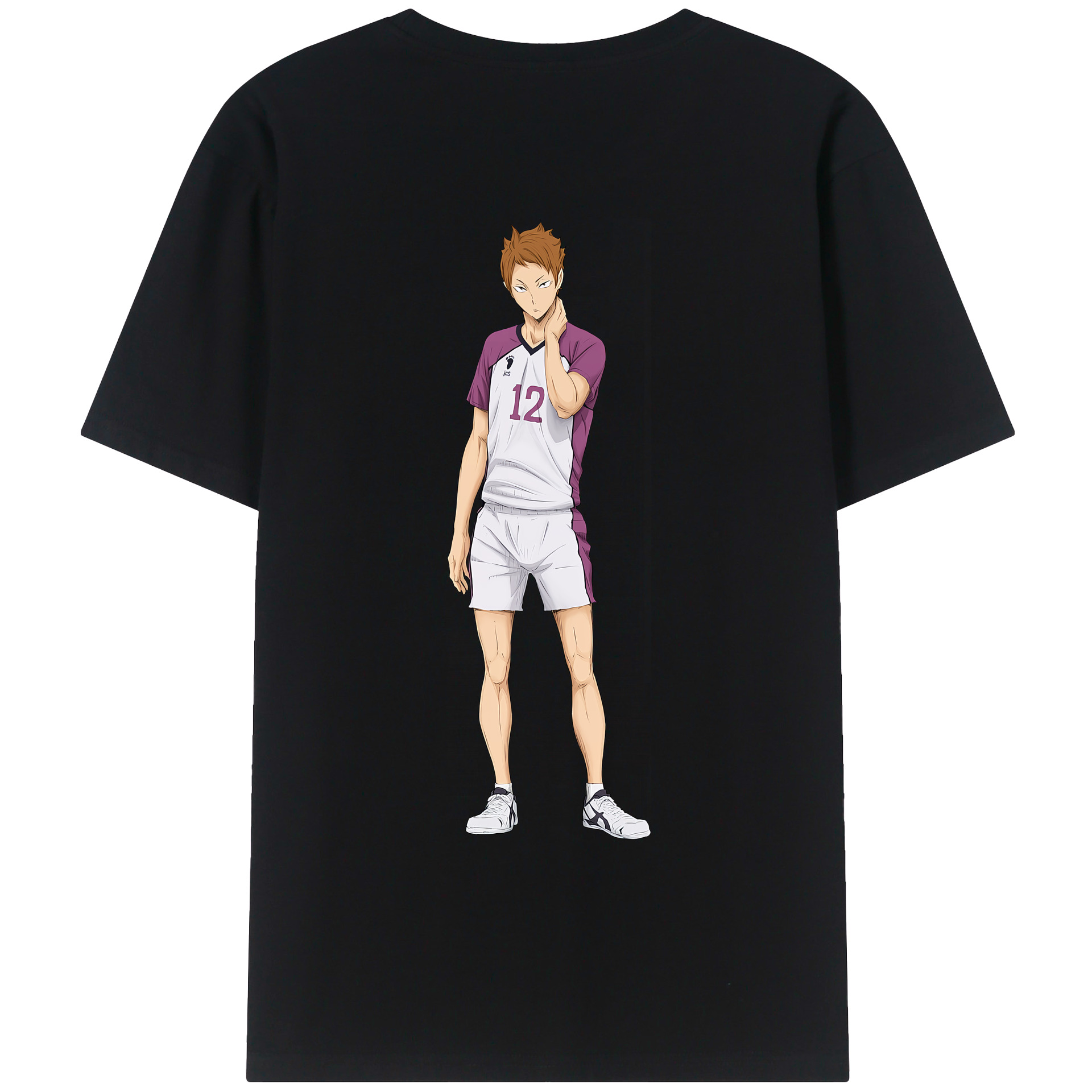 （画像用） ハイキュー!! Haikyu!! レディース半袖Tシャツ(バックプリント)
