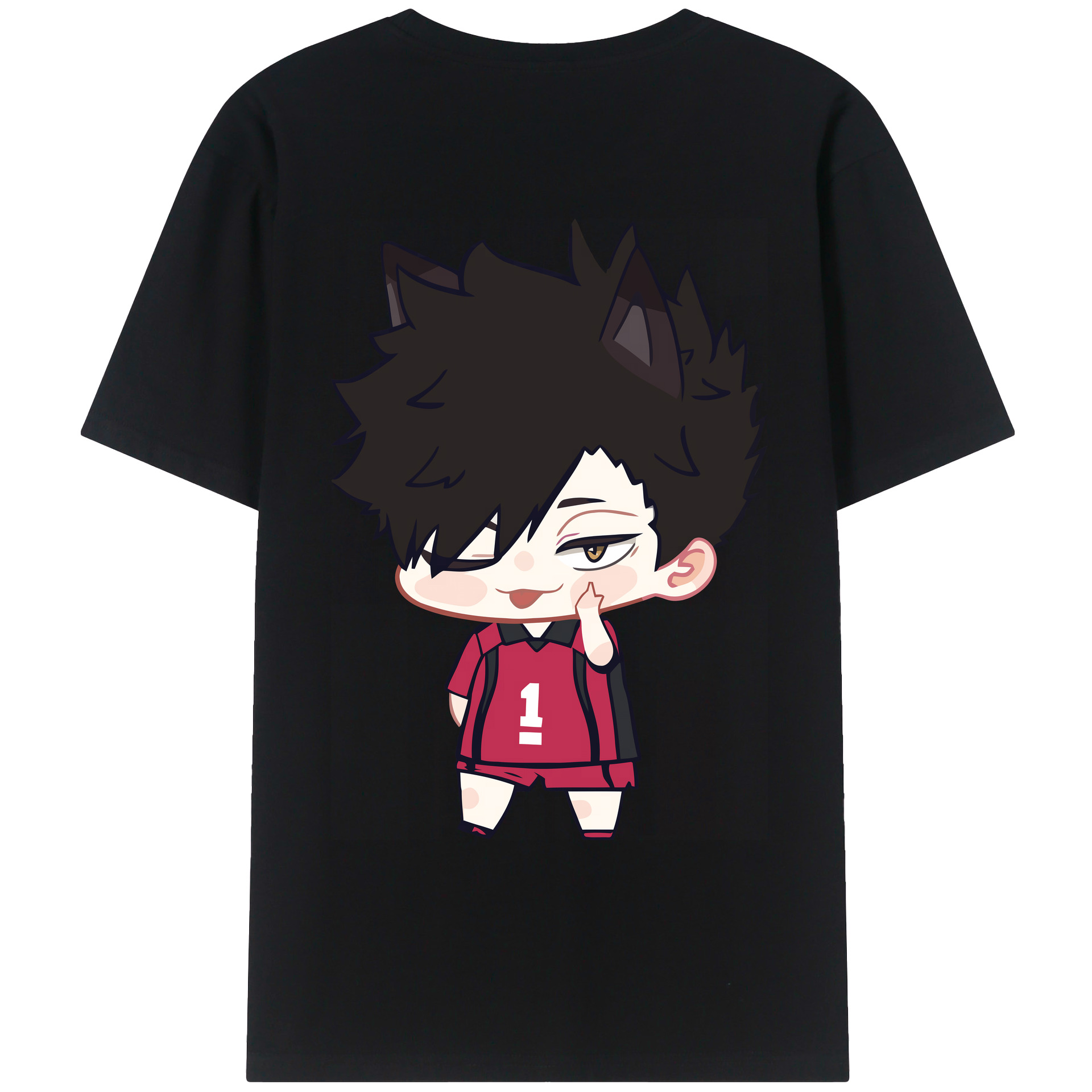 （画像用） ハイキュー!! Haikyu!! レディース半袖Tシャツ(バックプリント)