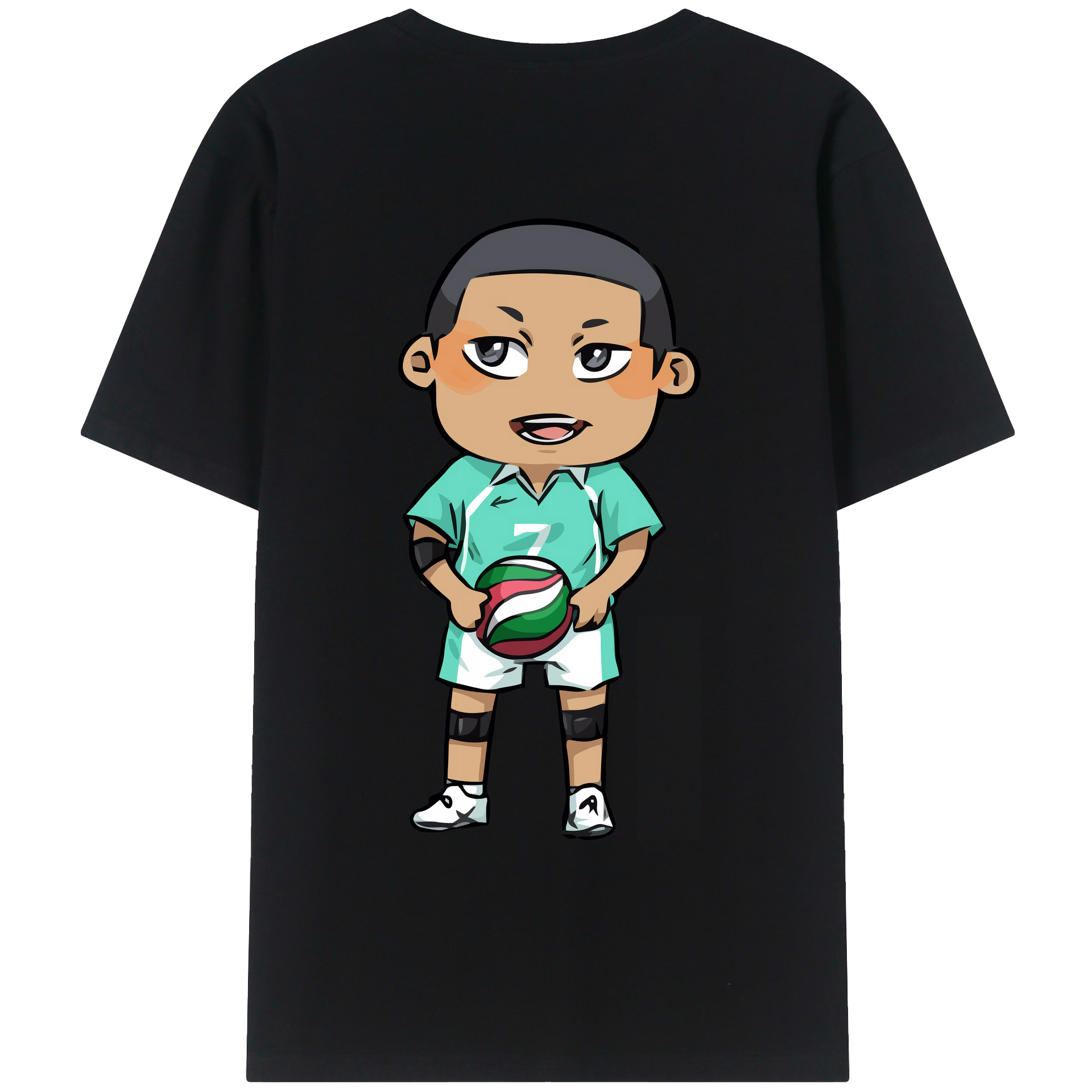 （画像用） ハイキュー!! Haikyu!! レディース半袖Tシャツ(バックプリント)