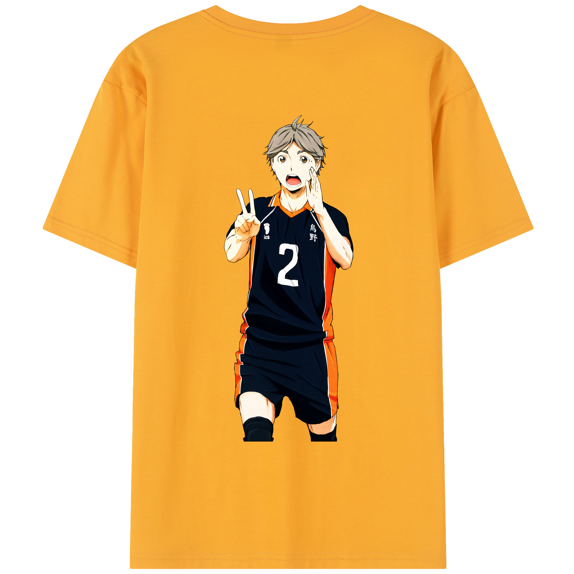 （画像用） ハイキュー!! Haikyu!! レディース半袖Tシャツ(バックプリント)