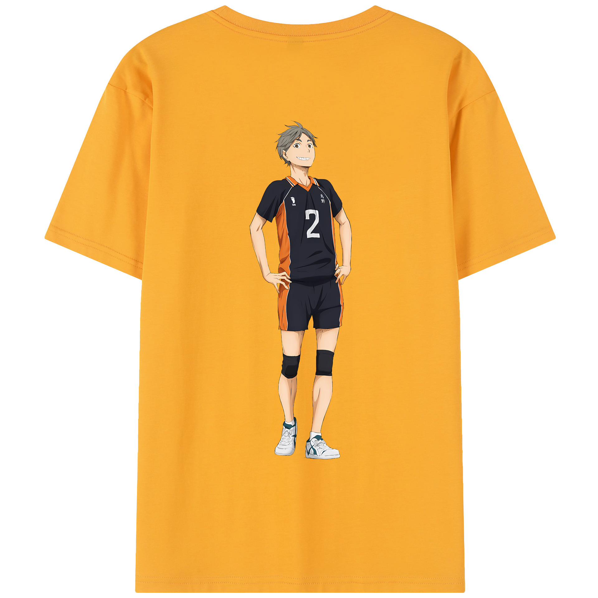 （画像用） ハイキュー!! Haikyu!! レディース半袖Tシャツ(バックプリント)