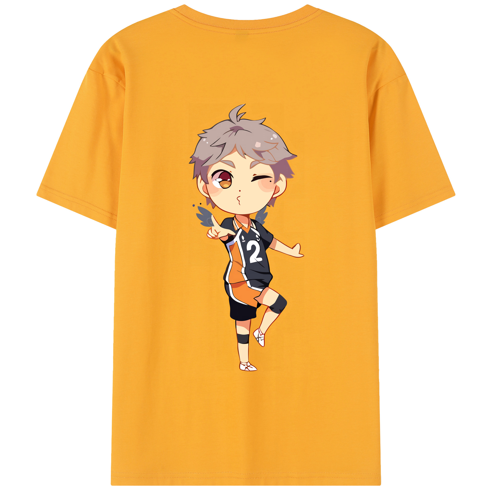 （画像用） ハイキュー!! Haikyu!! レディース半袖Tシャツ(バックプリント)