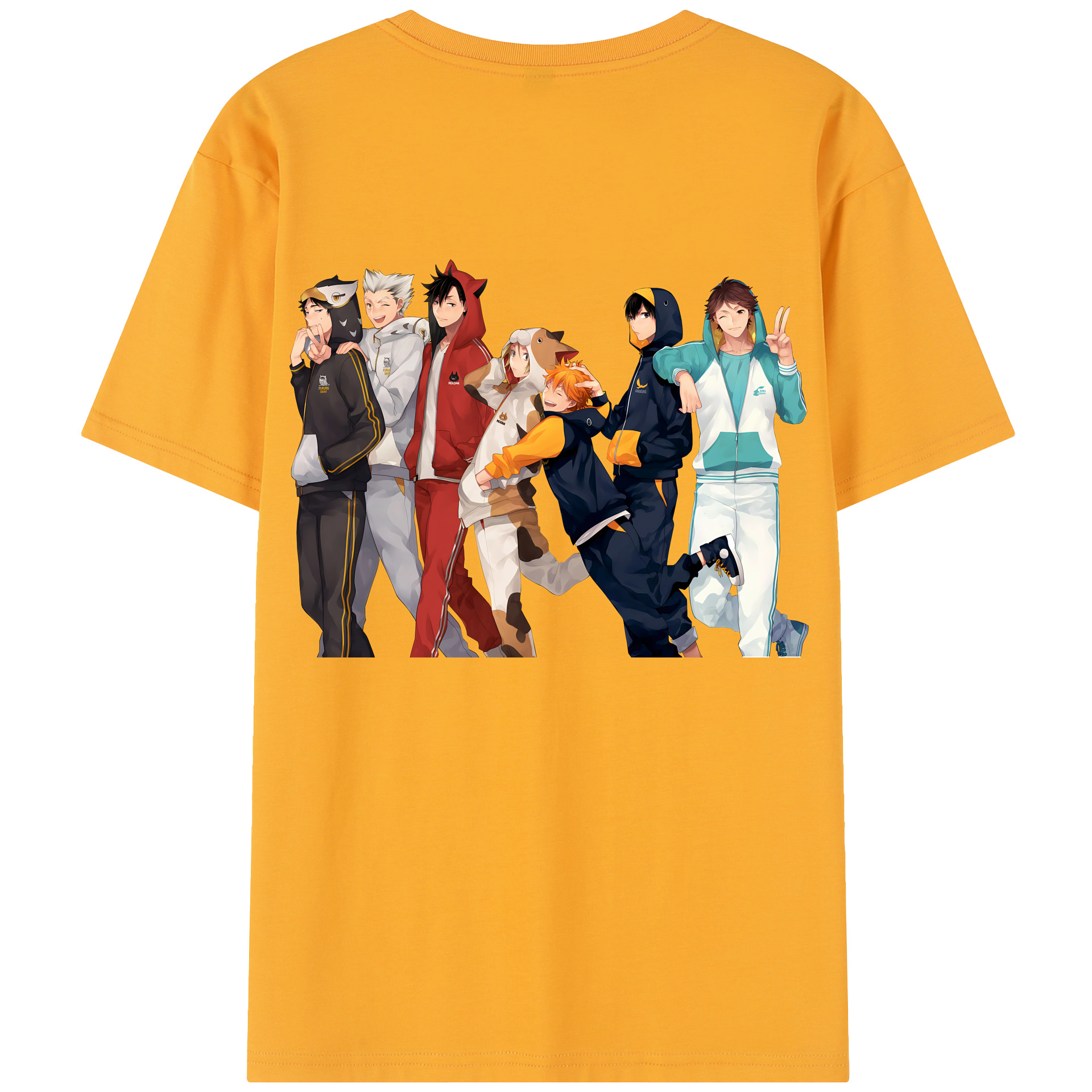 （画像用） ハイキュー!! Haikyu!! レディース半袖Tシャツ(バックプリント)