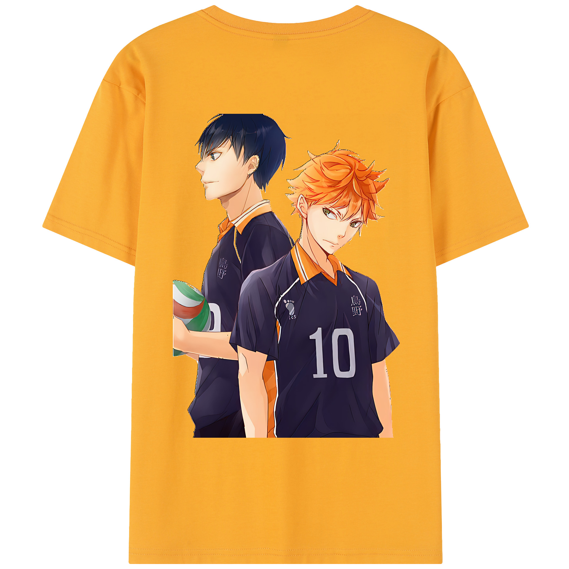（画像用） ハイキュー!! Haikyu!! レディース半袖Tシャツ(バックプリント)