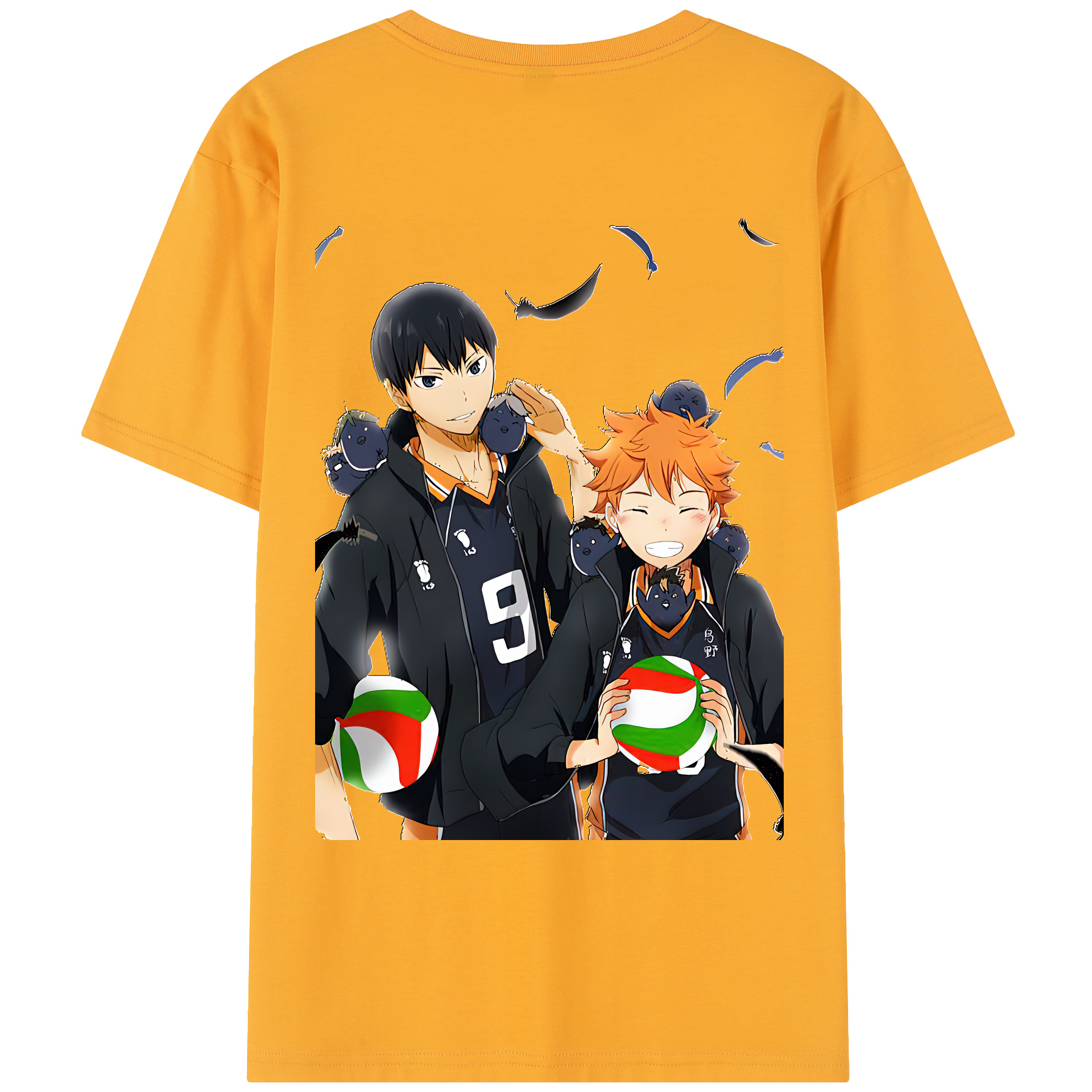（画像用） ハイキュー!! Haikyu!! レディース半袖Tシャツ(バックプリント)