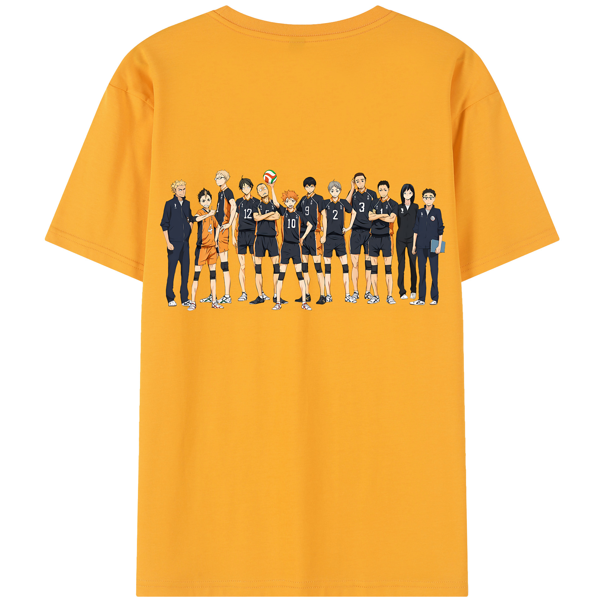 （画像用） ハイキュー!! Haikyu!! レディース半袖Tシャツ(バックプリント)