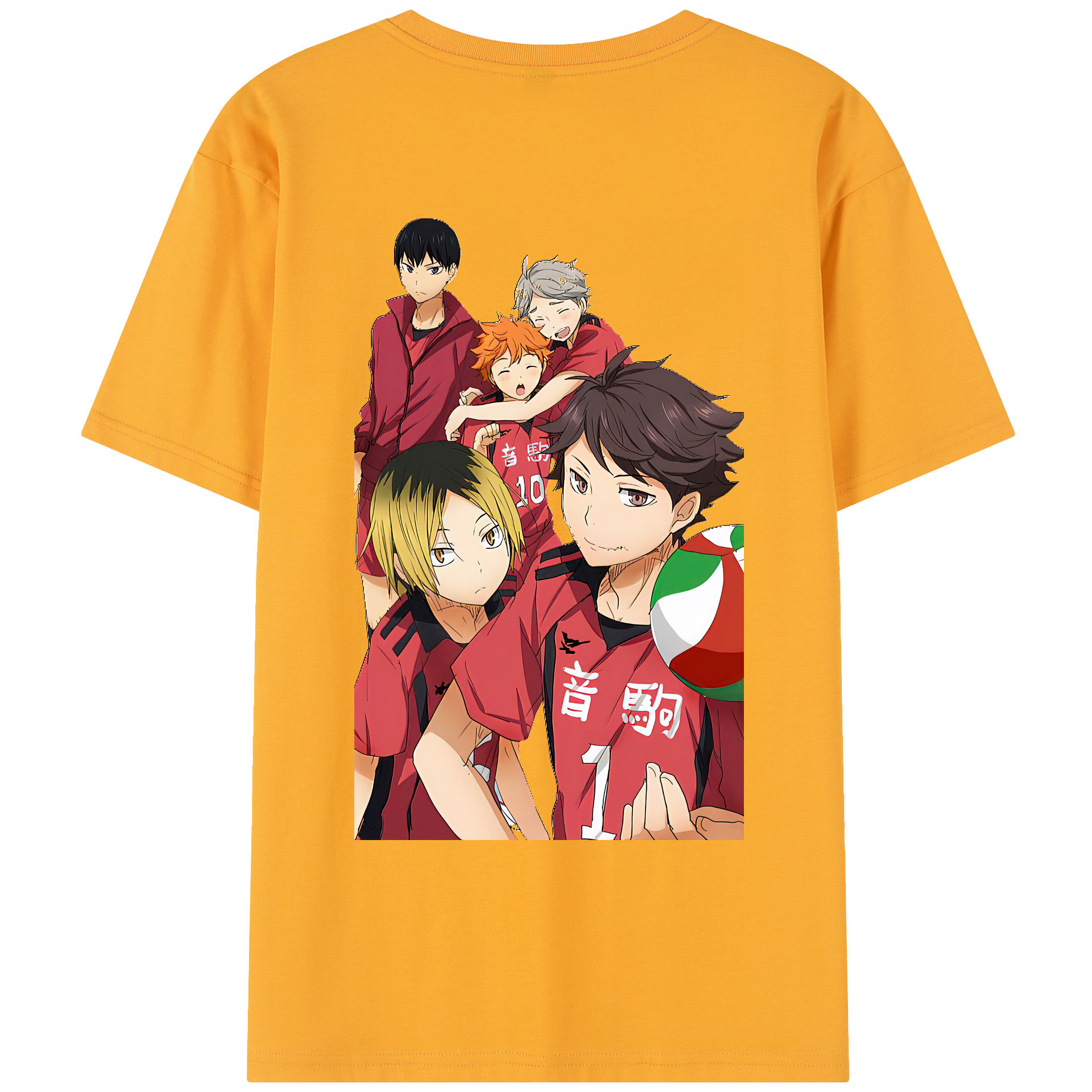 （画像用） ハイキュー!! Haikyu!! レディース半袖Tシャツ(バックプリント)