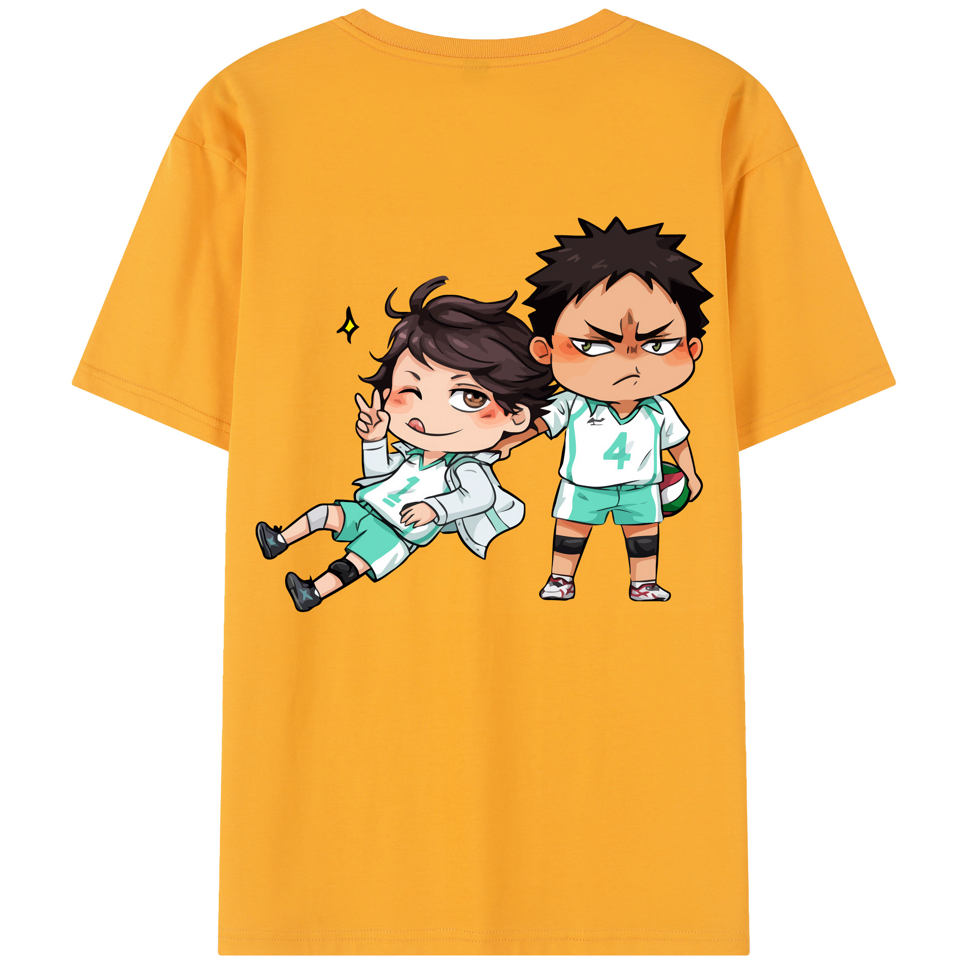 （画像用） ハイキュー!! Haikyu!! レディース半袖Tシャツ(バックプリント)