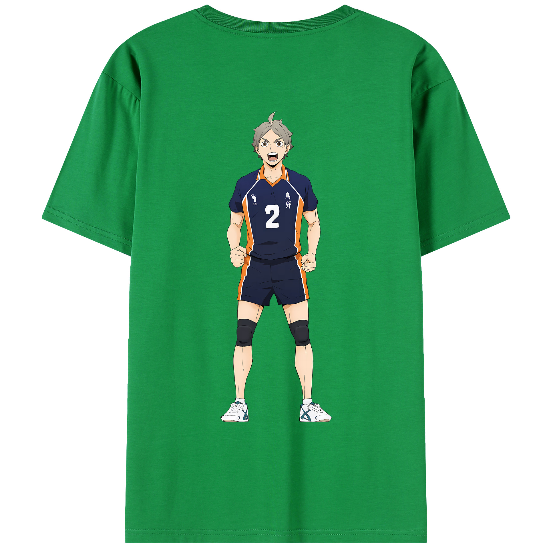 （画像用） ハイキュー!! Haikyu!! レディース半袖Tシャツ(バックプリント)