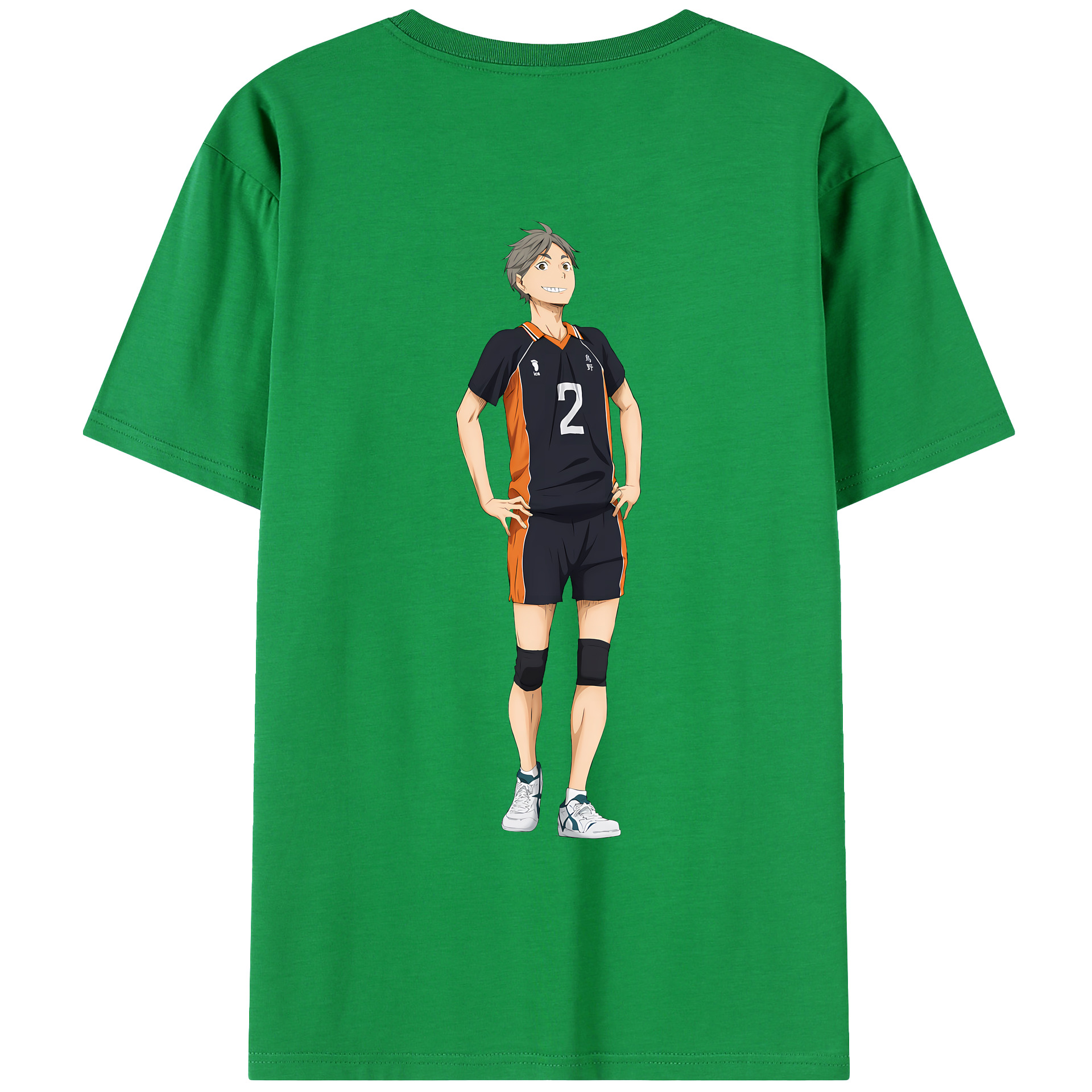 （画像用） ハイキュー!! Haikyu!! レディース半袖Tシャツ(バックプリント)