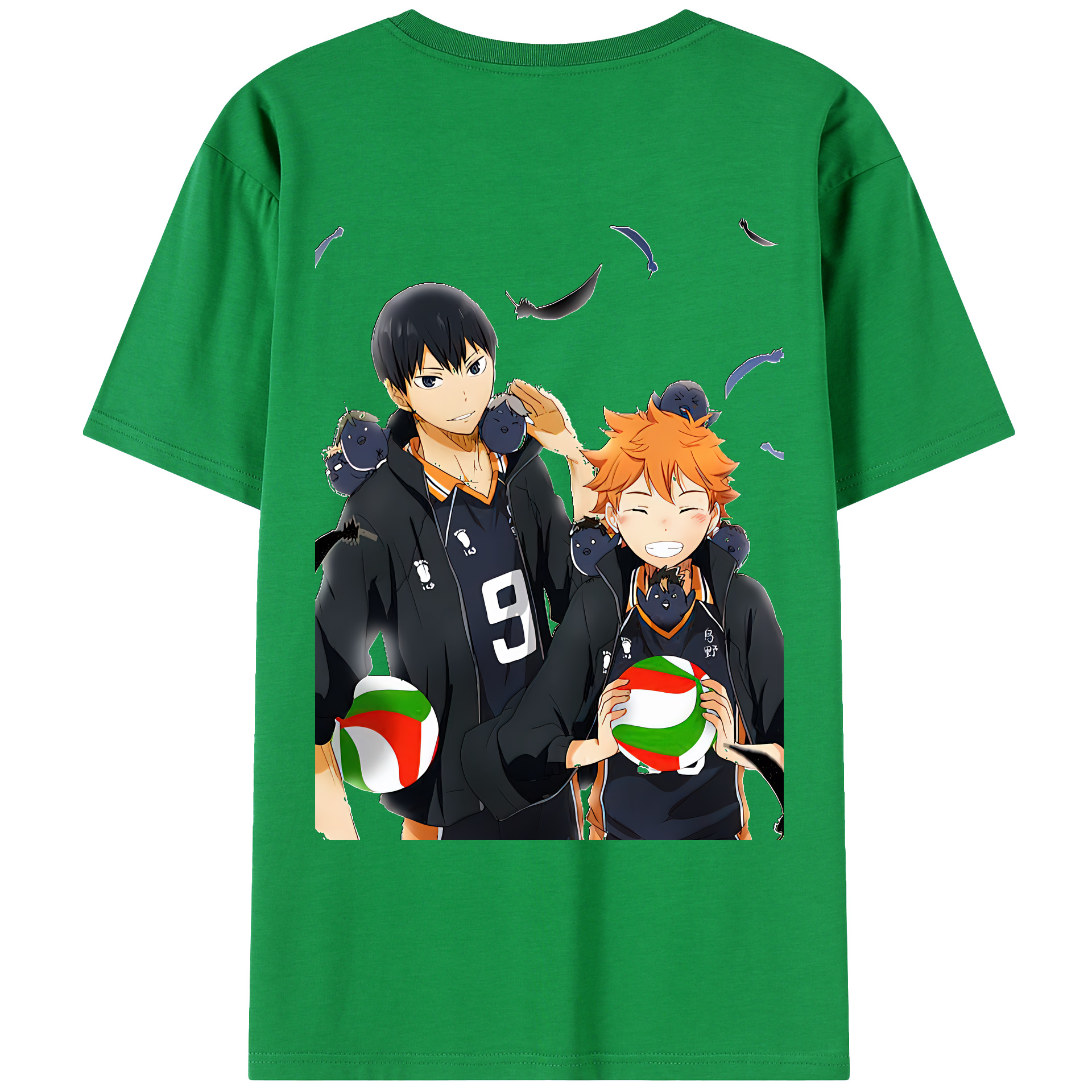 （画像用） ハイキュー!! Haikyu!! レディース半袖Tシャツ(バックプリント)