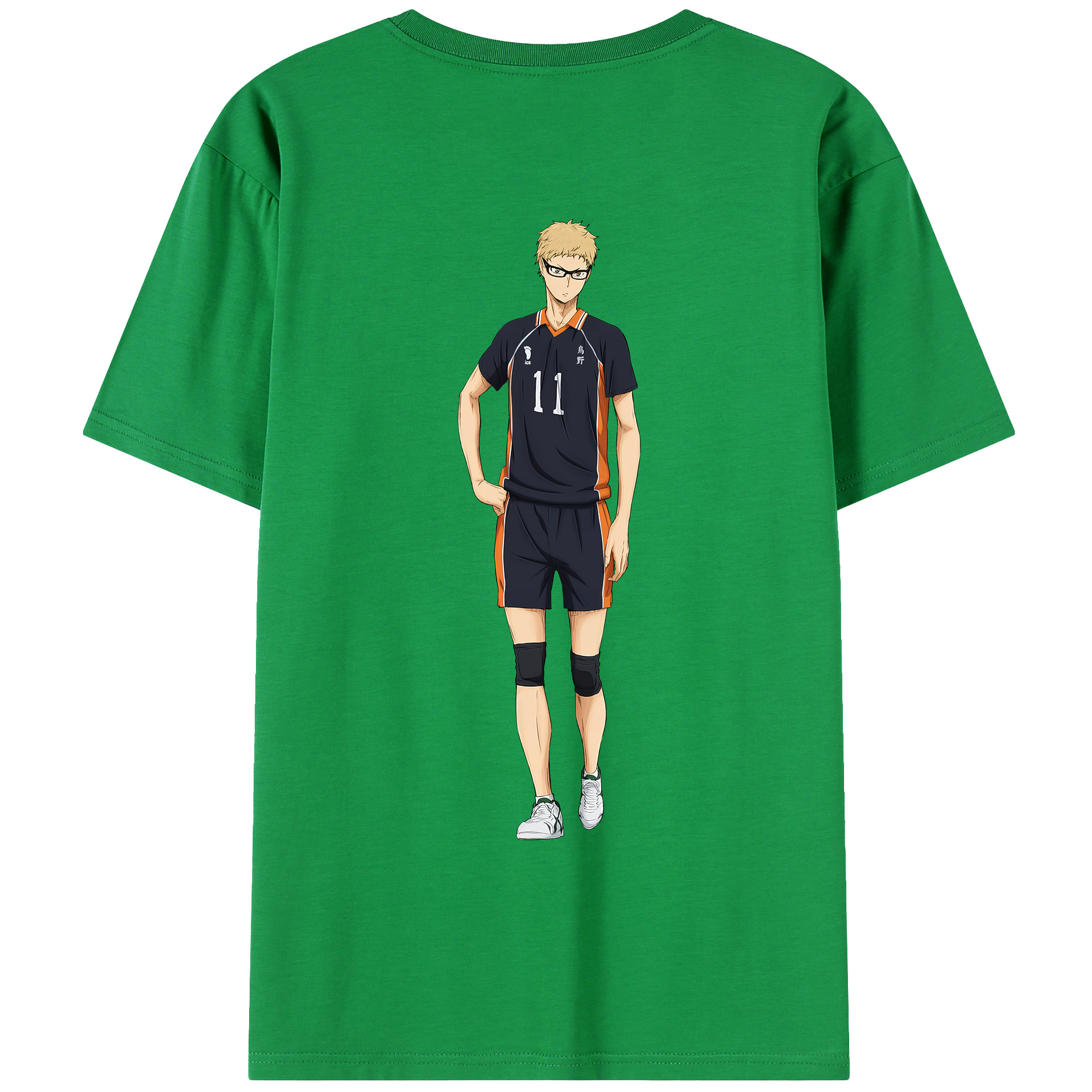 （画像用） ハイキュー!! Haikyu!! レディース半袖Tシャツ(バックプリント)