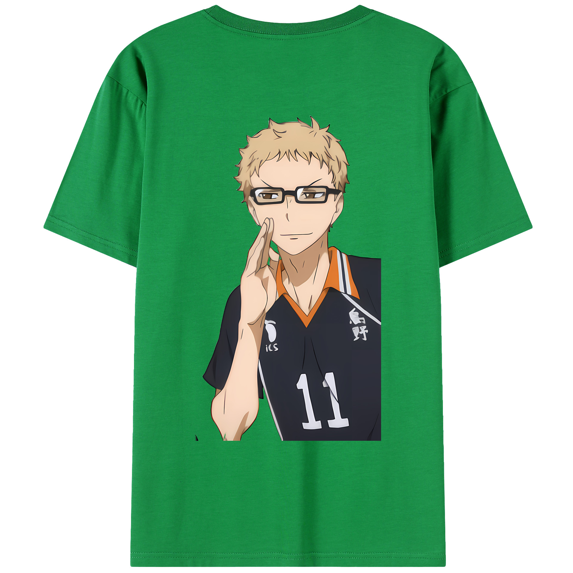 （画像用） ハイキュー!! Haikyu!! レディース半袖Tシャツ(バックプリント)