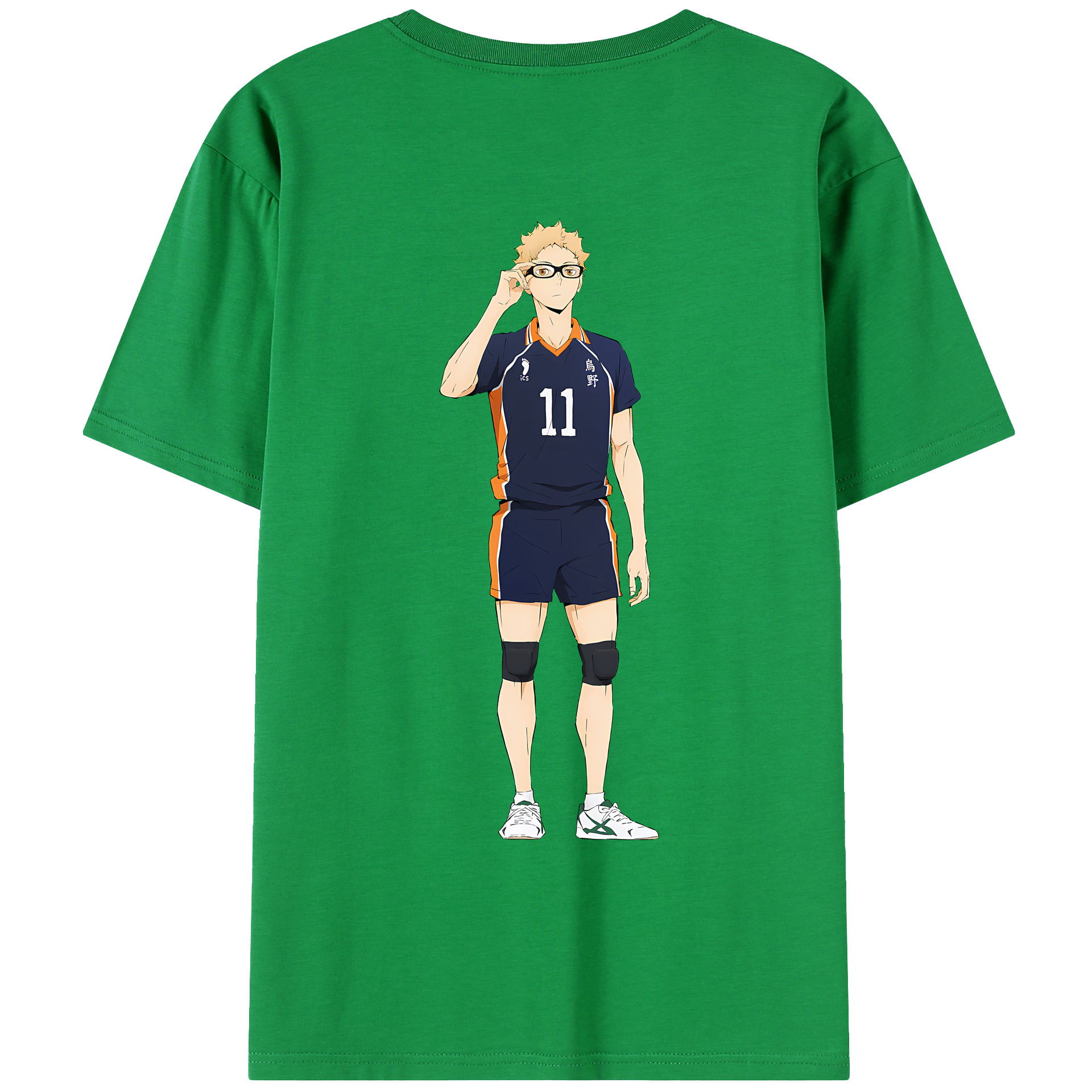 （画像用） ハイキュー!! Haikyu!! レディース半袖Tシャツ(バックプリント)