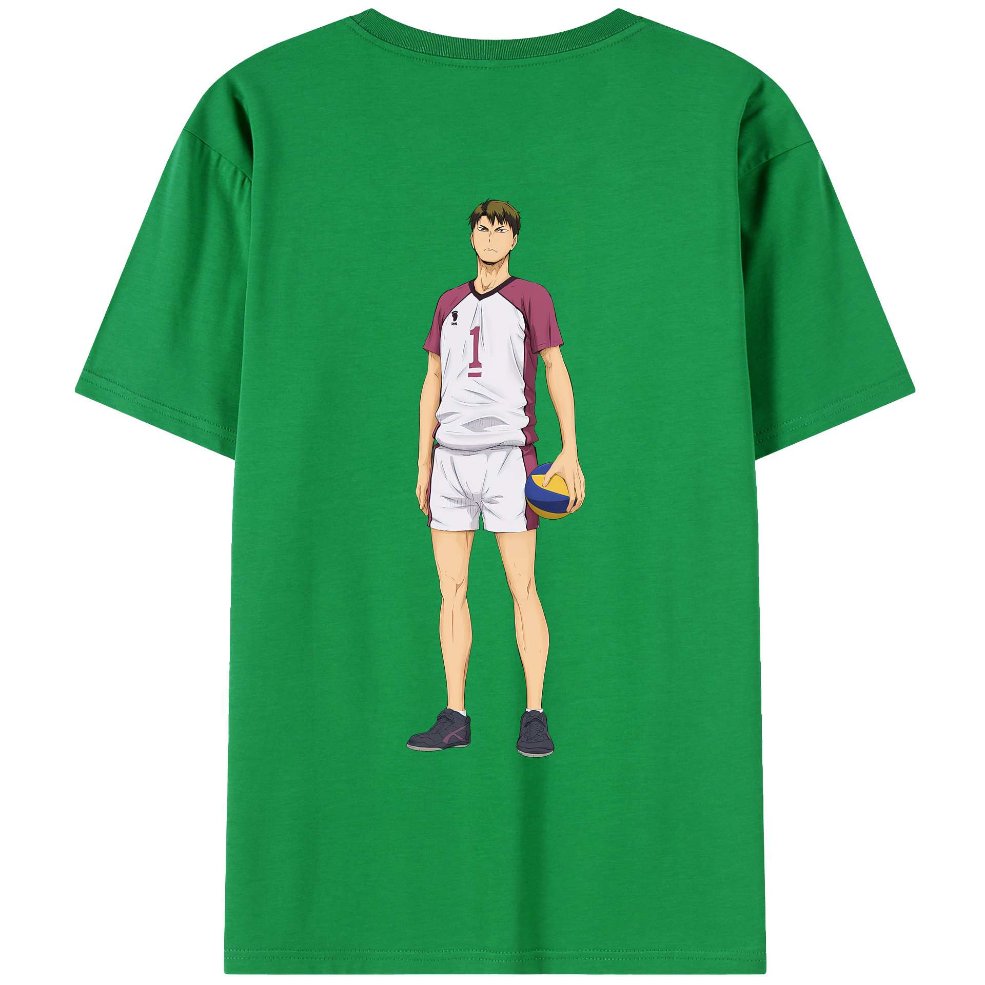 （画像用） ハイキュー!! Haikyu!! レディース半袖Tシャツ(バックプリント)