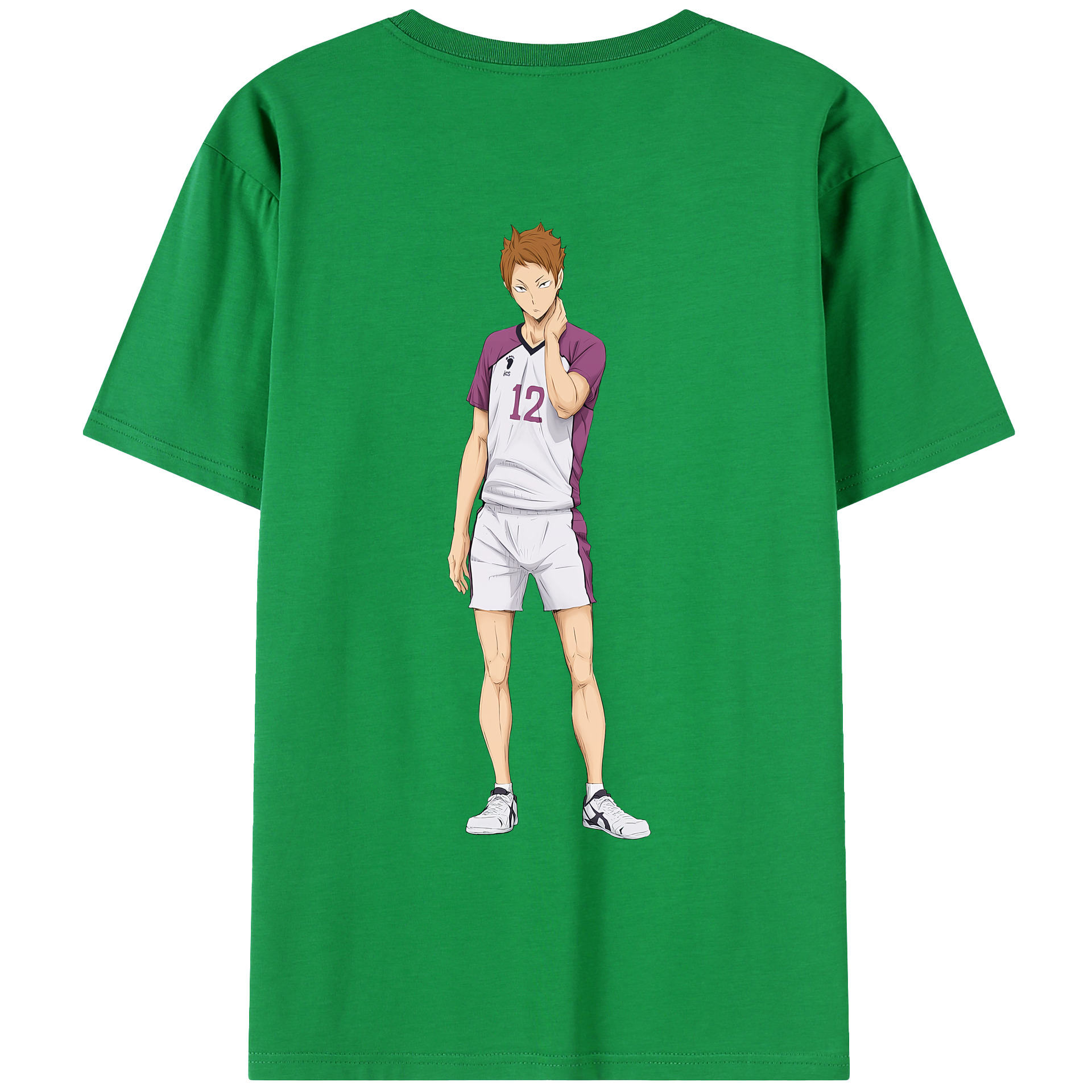 （画像用） ハイキュー!! Haikyu!! レディース半袖Tシャツ(バックプリント)