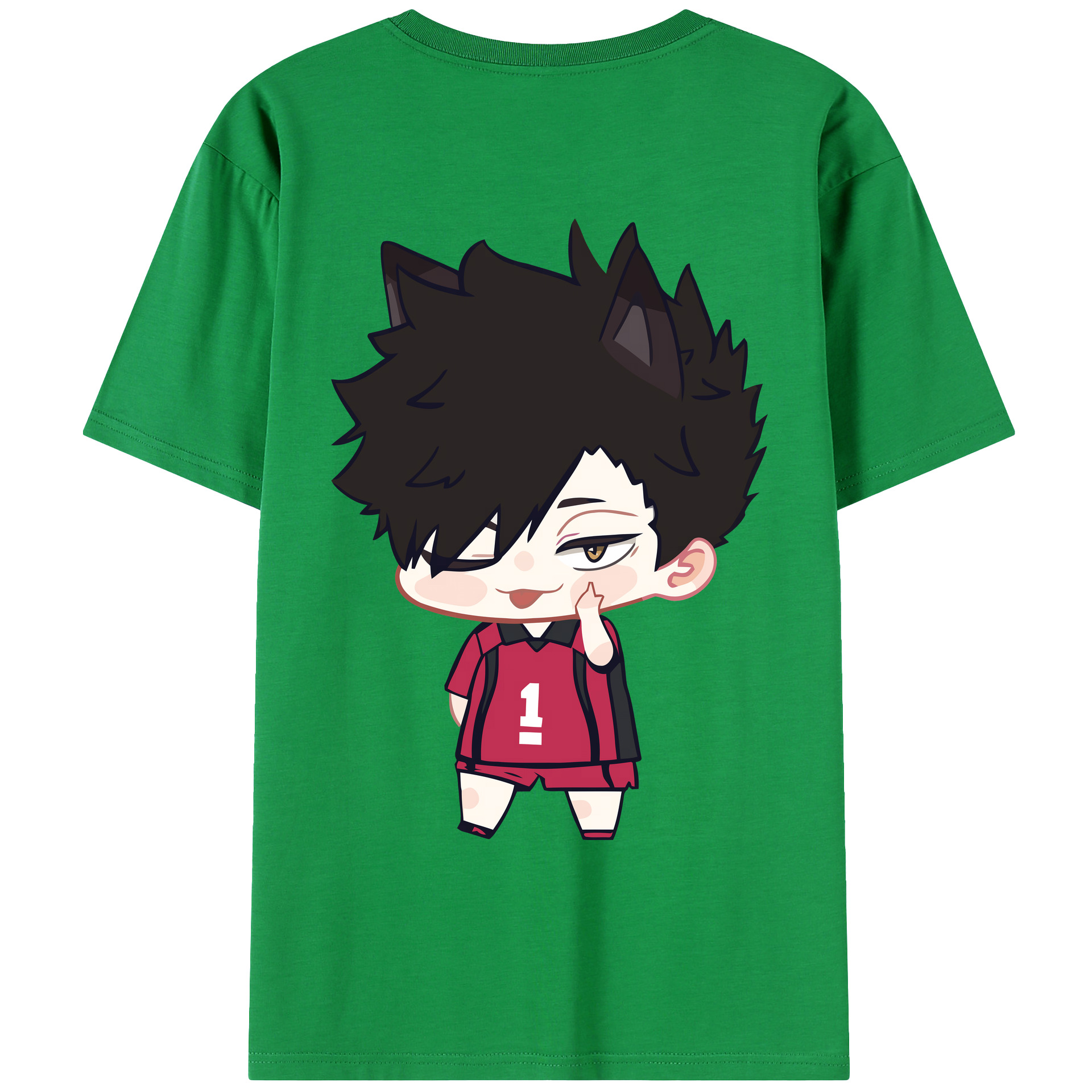 （画像用） ハイキュー!! Haikyu!! レディース半袖Tシャツ(バックプリント)