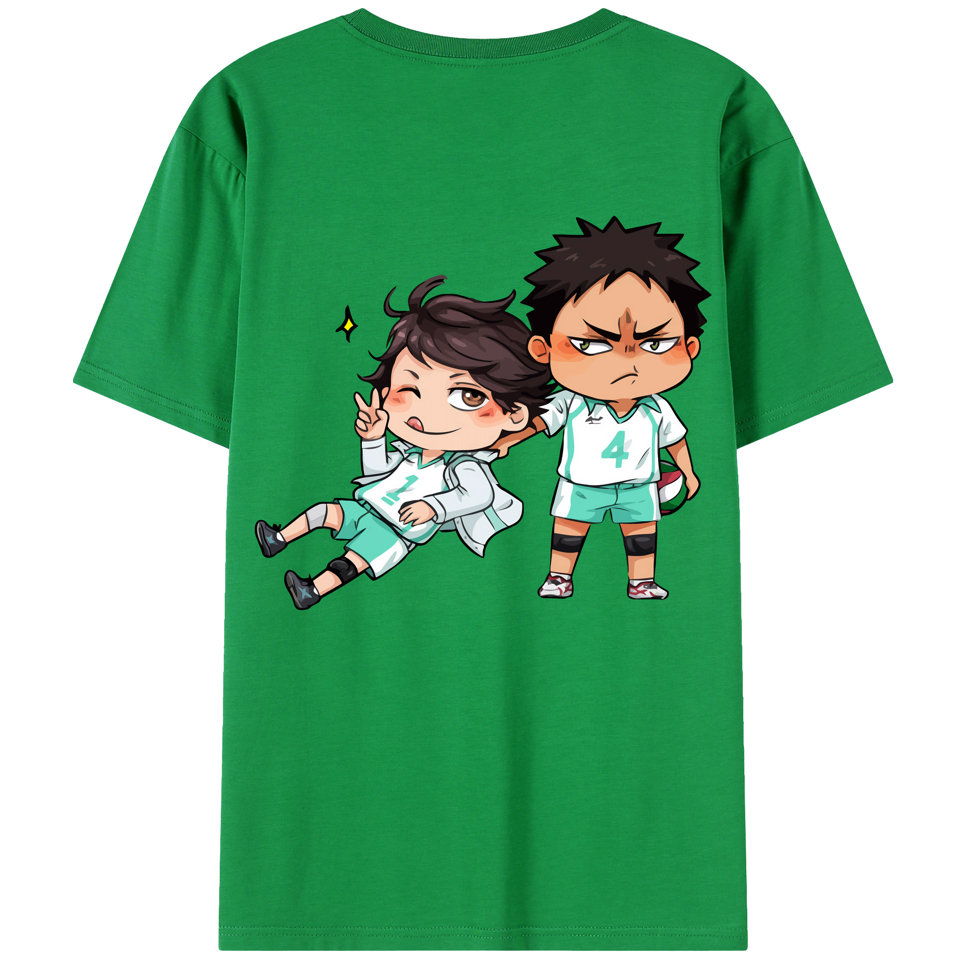 （画像用） ハイキュー!! Haikyu!! レディース半袖Tシャツ(バックプリント)