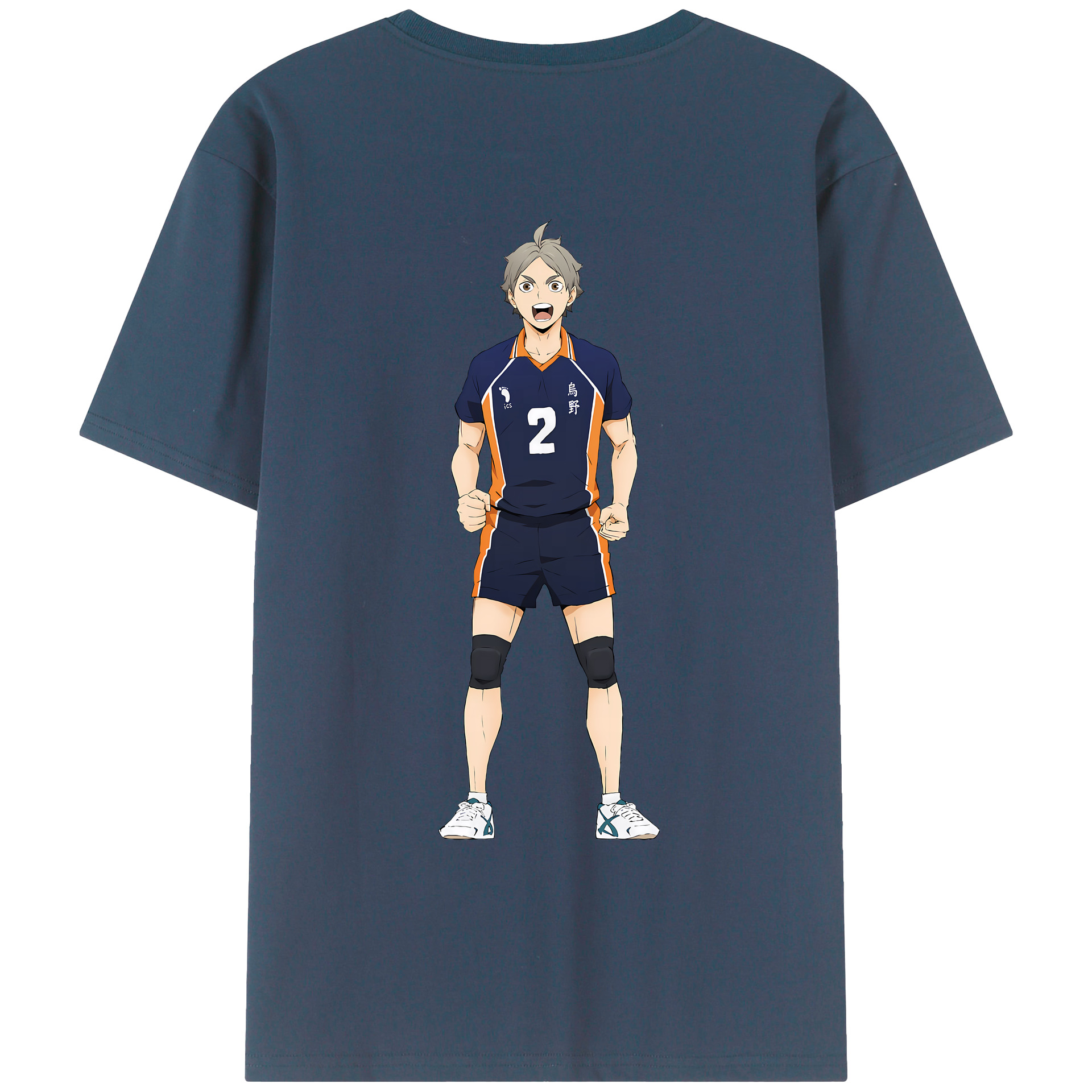 （画像用） ハイキュー!! Haikyu!! レディース半袖Tシャツ(バックプリント)