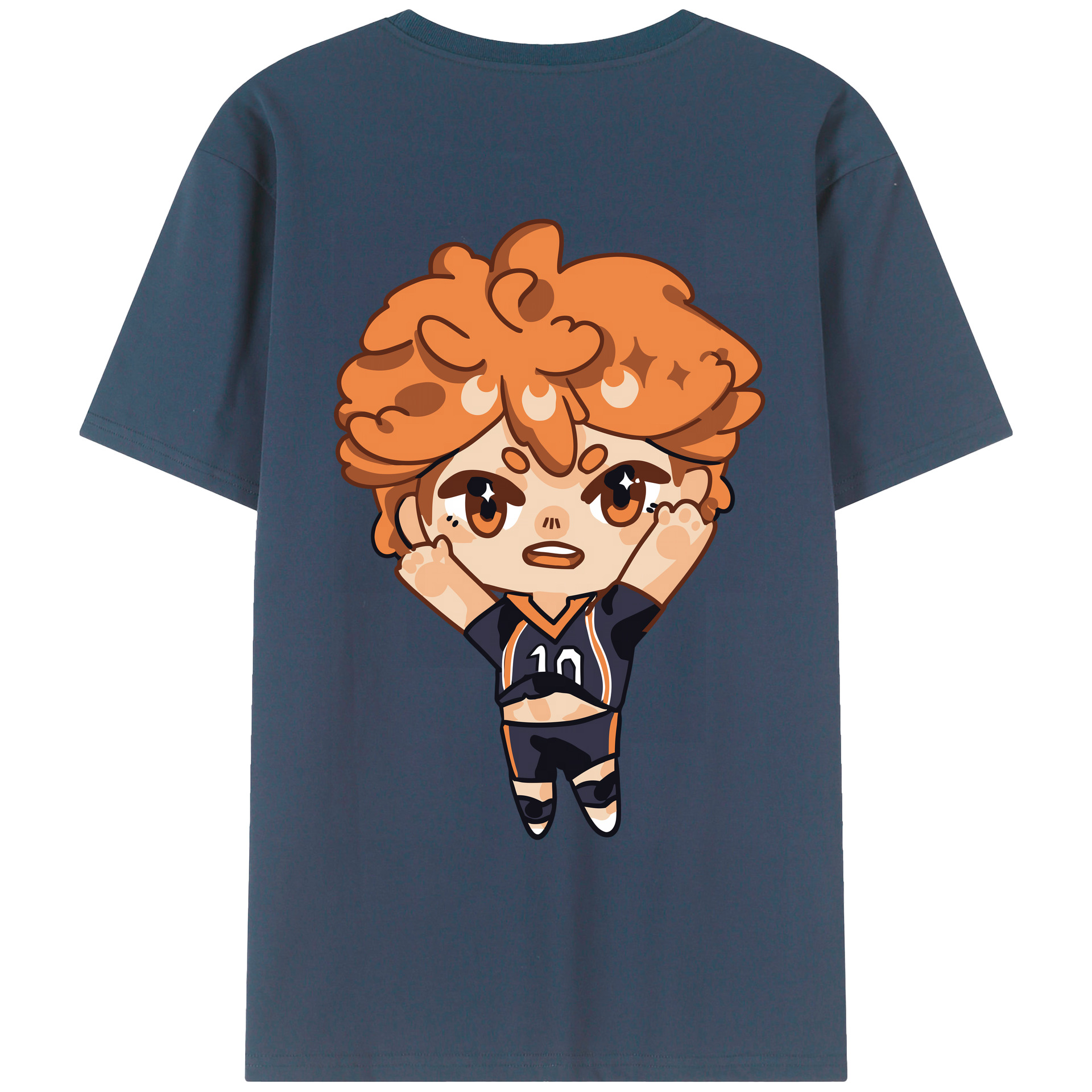 （画像用） ハイキュー!! Haikyu!! レディース半袖Tシャツ(バックプリント)