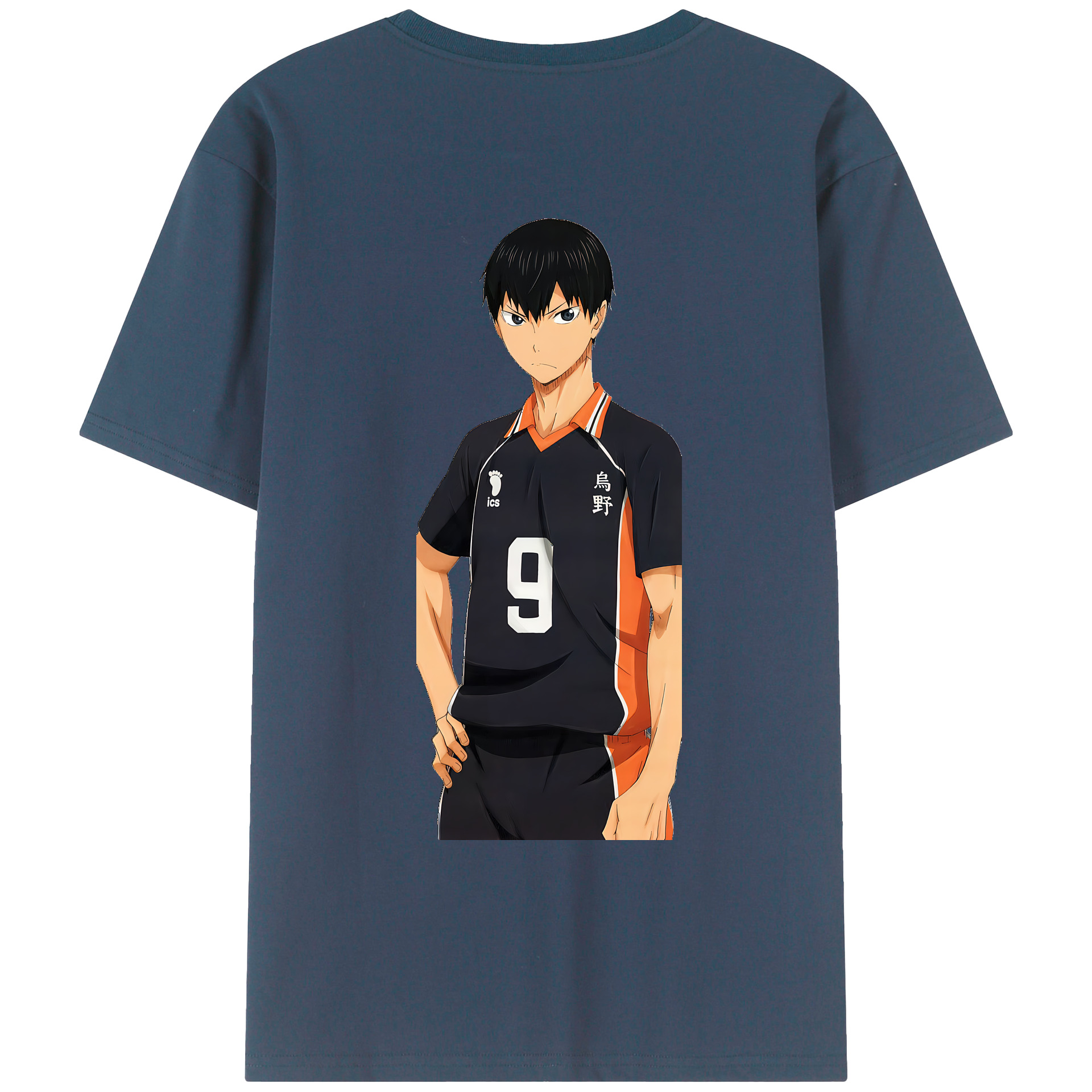 （画像用） ハイキュー!! Haikyu!! レディース半袖Tシャツ(バックプリント)
