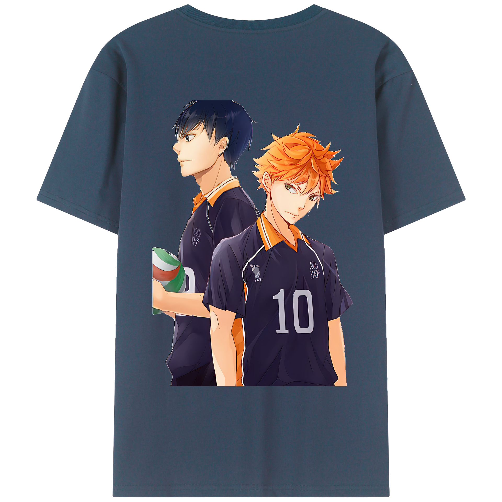 （画像用） ハイキュー!! Haikyu!! レディース半袖Tシャツ(バックプリント)