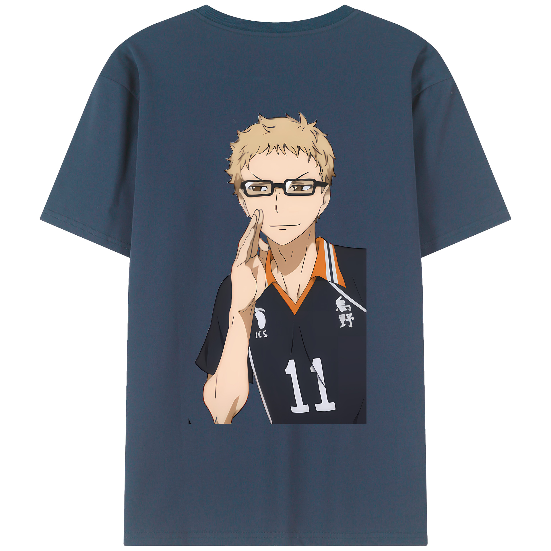 （画像用） ハイキュー!! Haikyu!! レディース半袖Tシャツ(バックプリント)