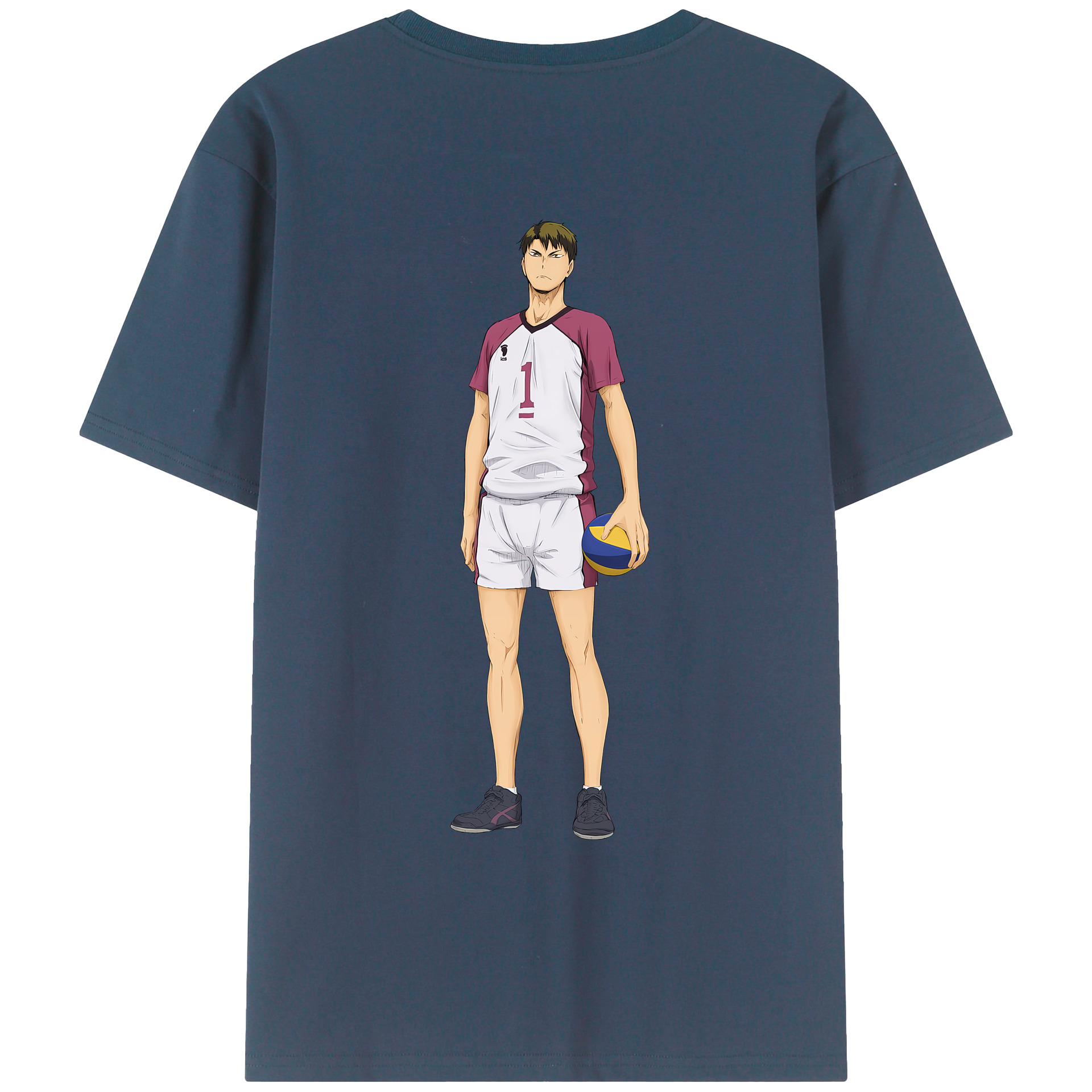 （画像用） ハイキュー!! Haikyu!! レディース半袖Tシャツ(バックプリント)