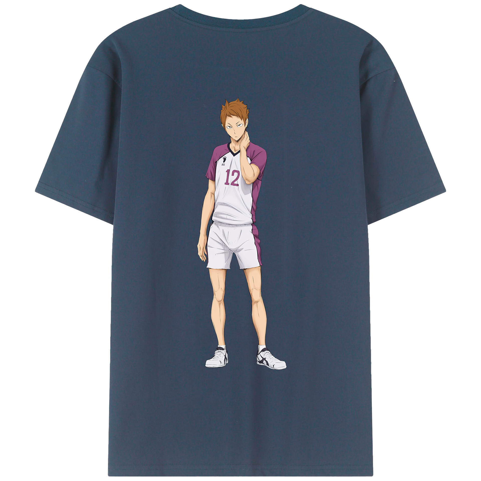 （画像用） ハイキュー!! Haikyu!! レディース半袖Tシャツ(バックプリント)