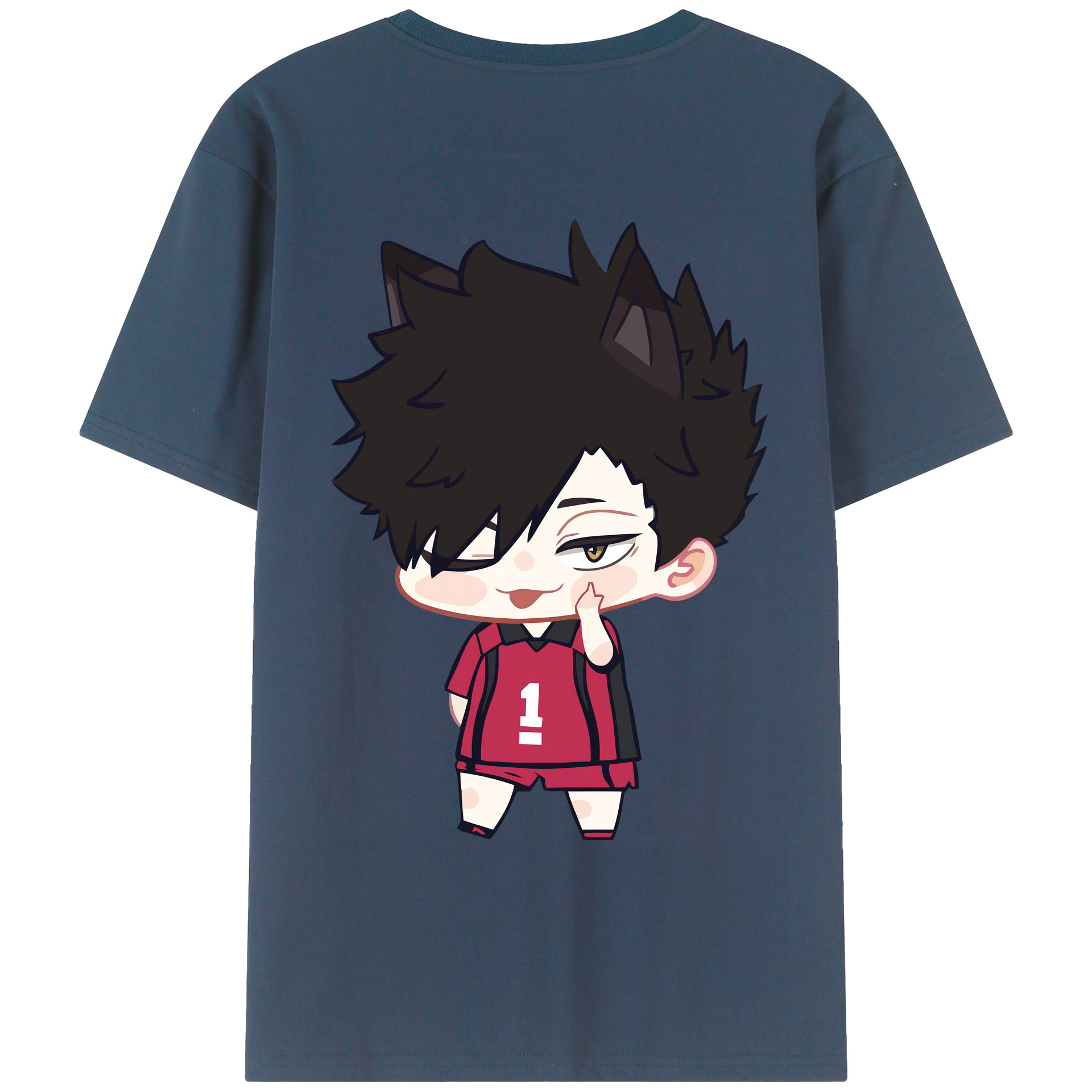 （画像用） ハイキュー!! Haikyu!! レディース半袖Tシャツ(バックプリント)