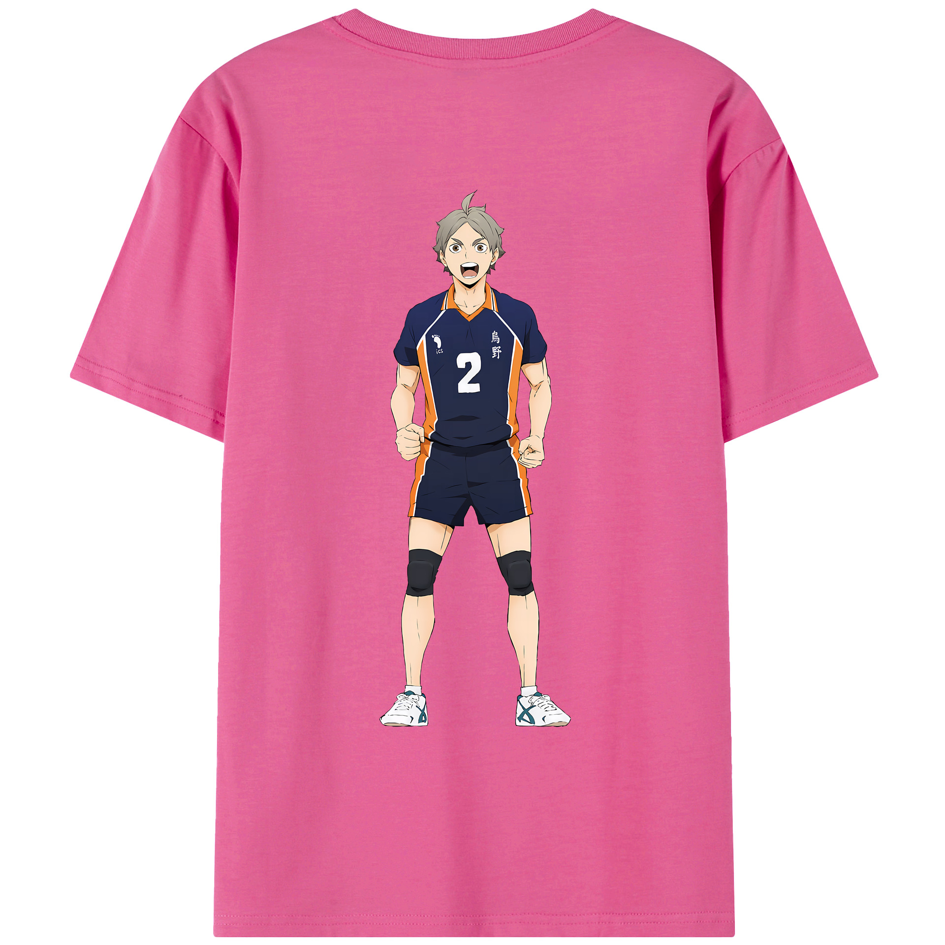 （画像用） ハイキュー!! Haikyu!! レディース半袖Tシャツ(バックプリント)