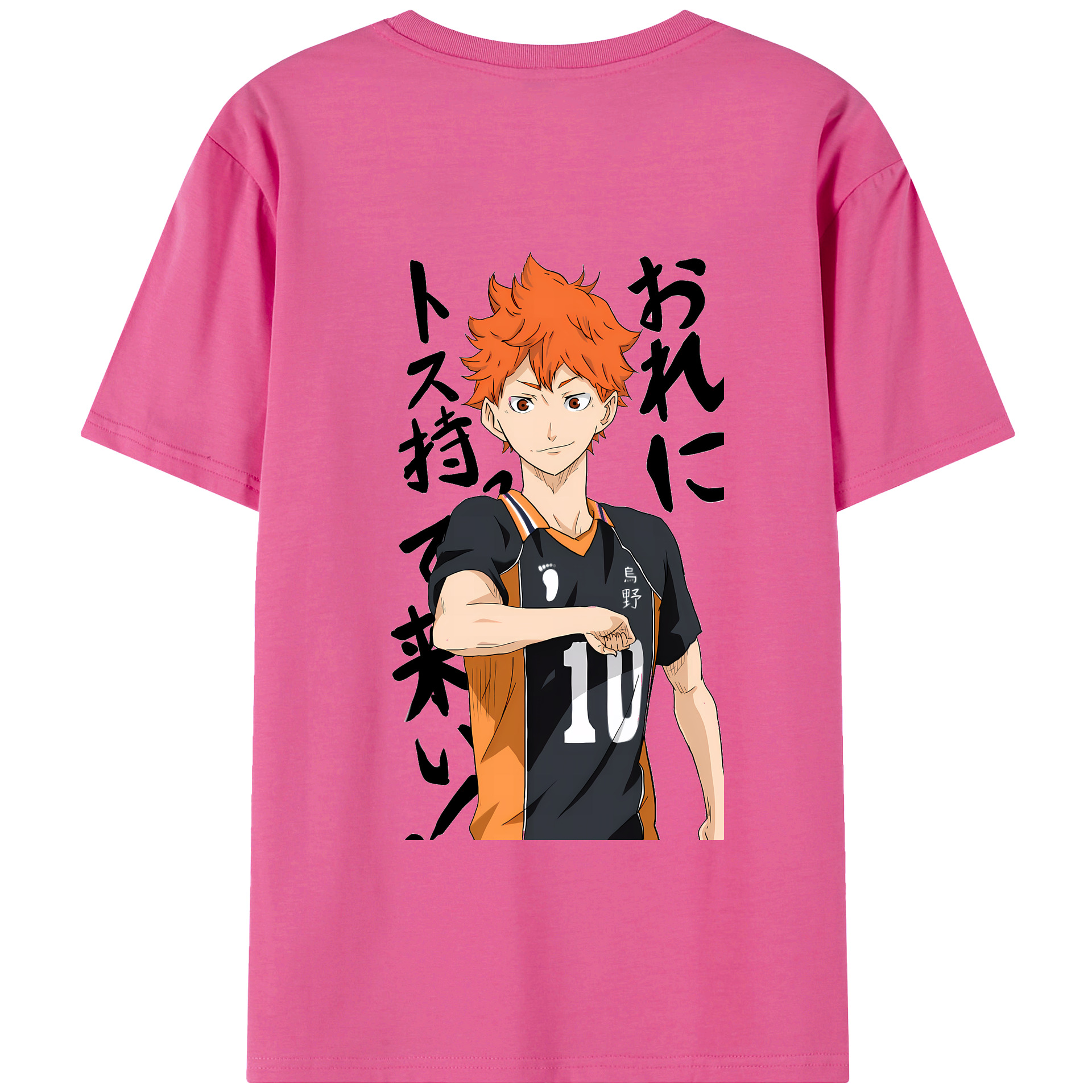 （画像用） ハイキュー!! Haikyu!! レディース半袖Tシャツ(バックプリント)