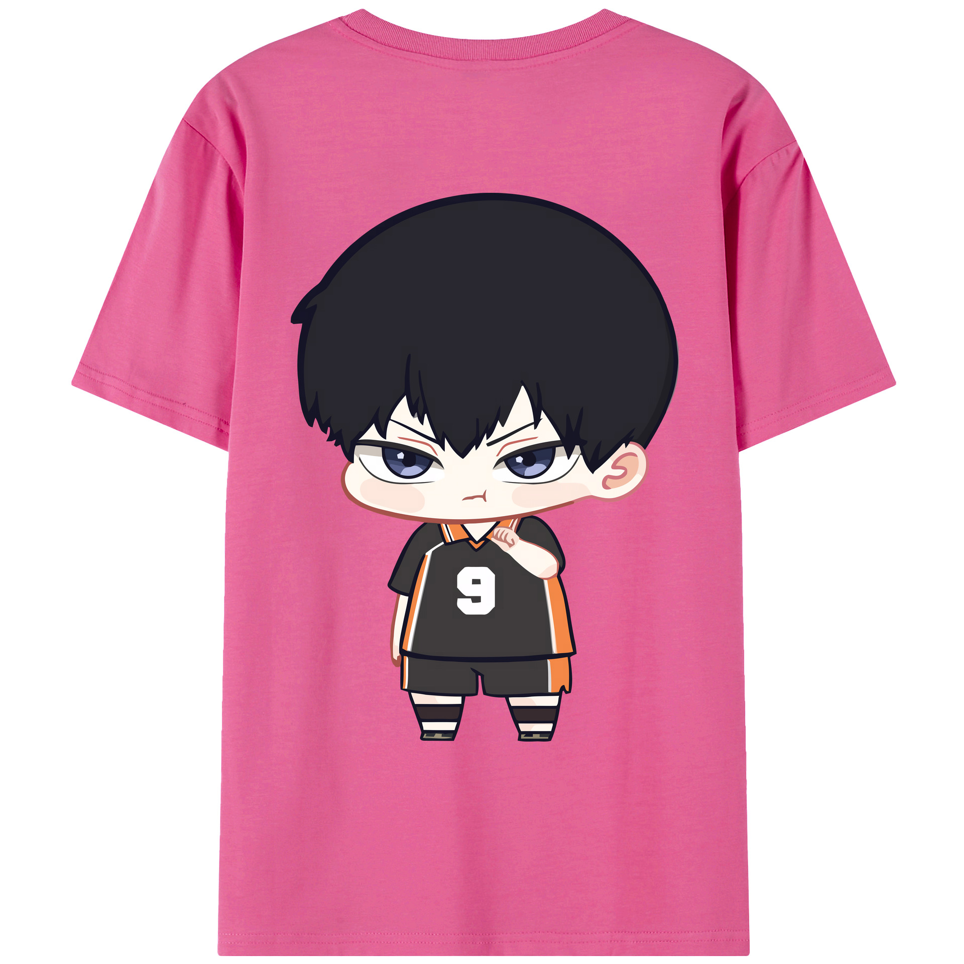 （画像用） ハイキュー!! Haikyu!! レディース半袖Tシャツ(バックプリント)