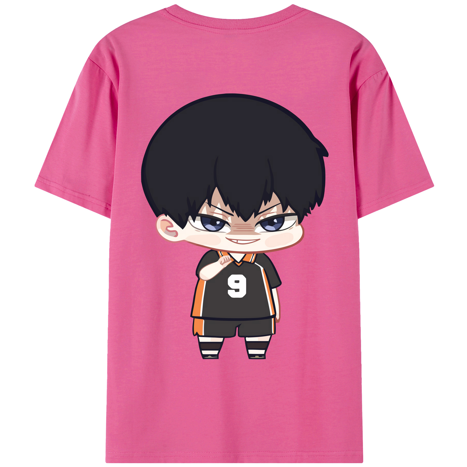 （画像用） ハイキュー!! Haikyu!! レディース半袖Tシャツ(バックプリント)