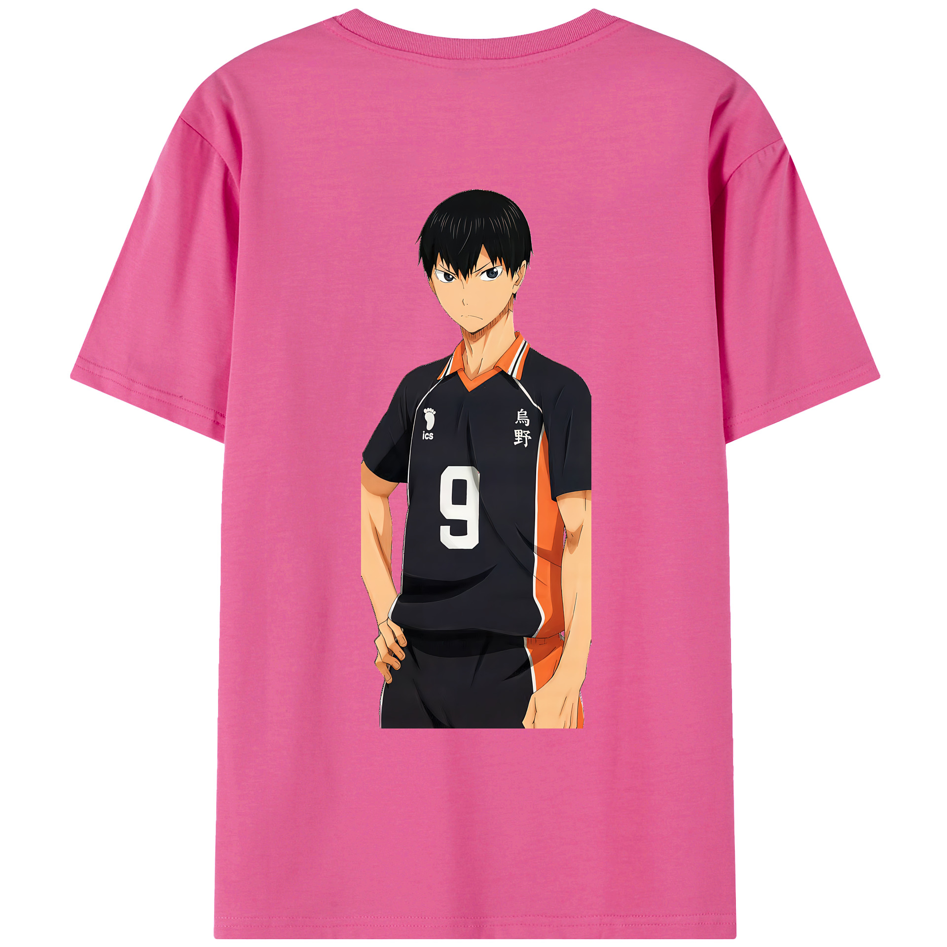 （画像用） ハイキュー!! Haikyu!! レディース半袖Tシャツ(バックプリント)