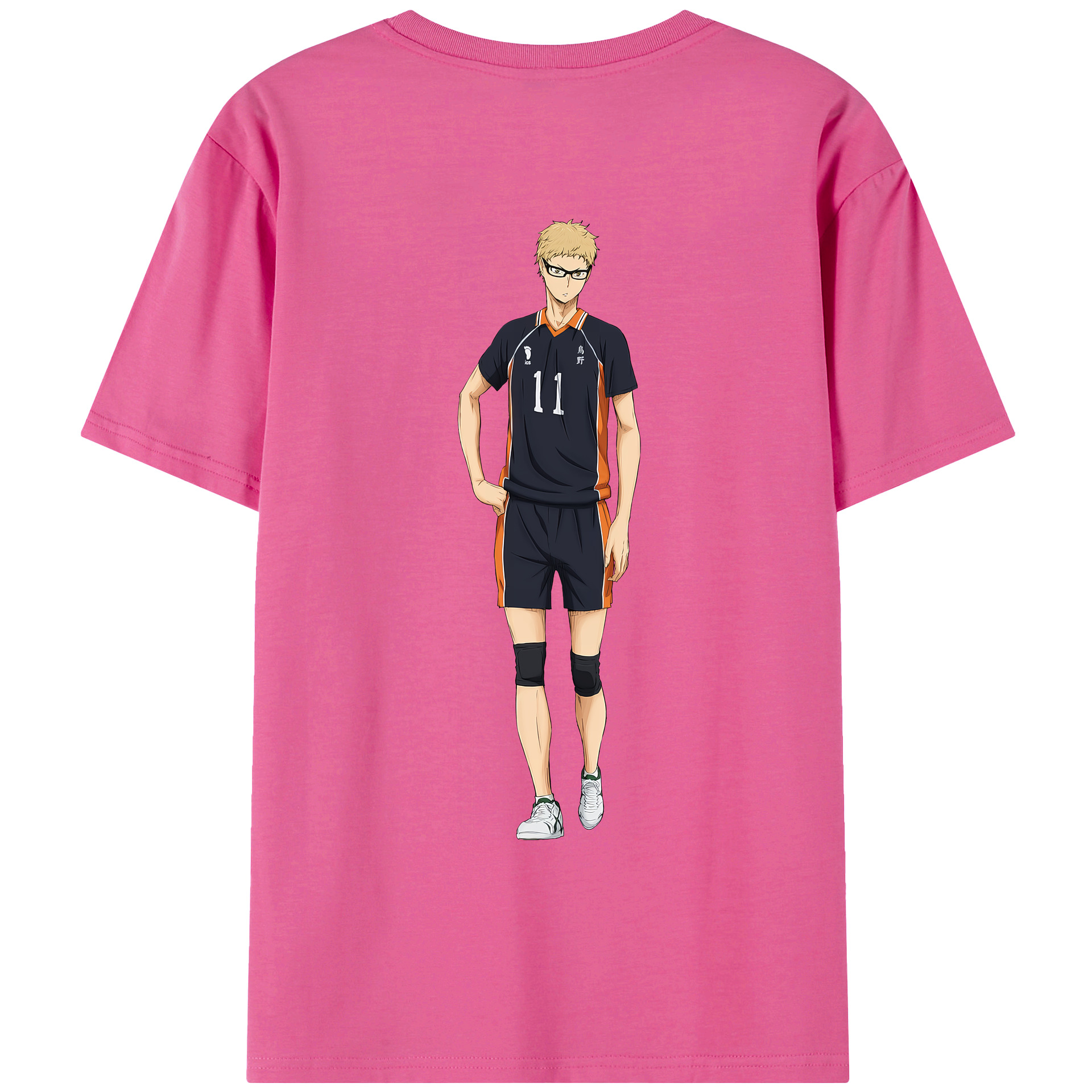 （画像用） ハイキュー!! Haikyu!! レディース半袖Tシャツ(バックプリント)