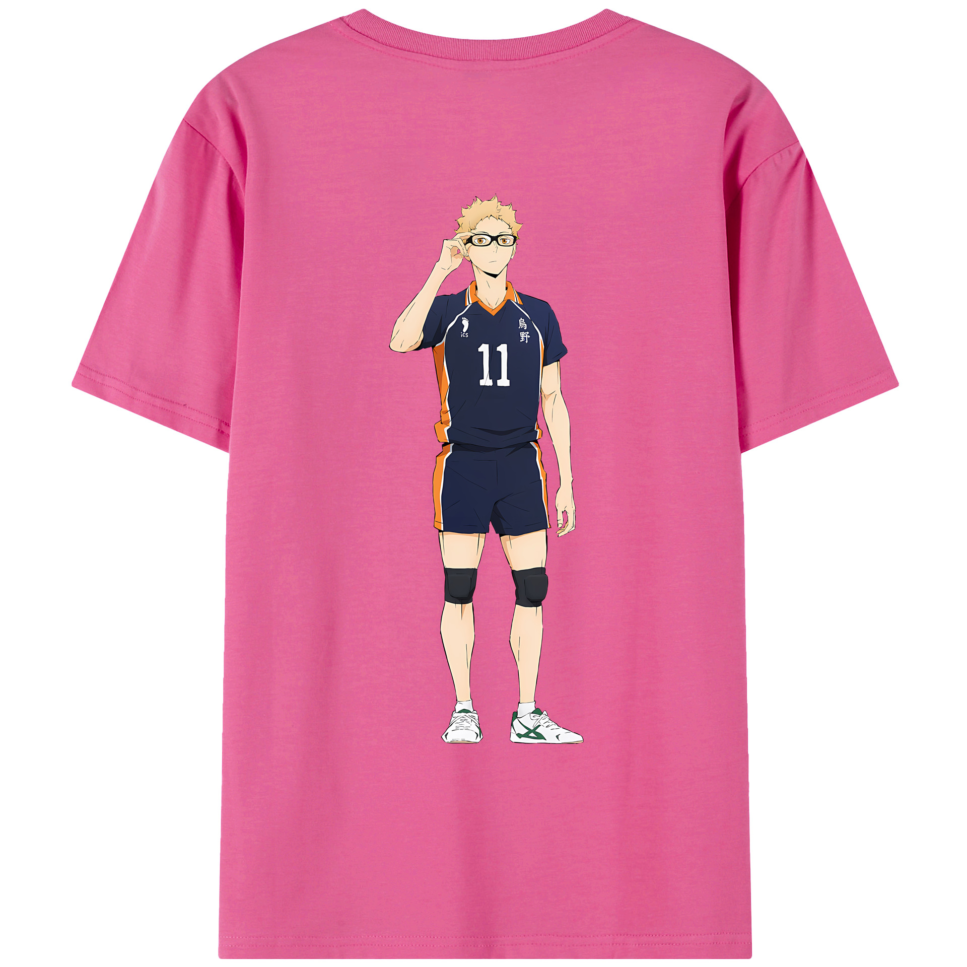 （画像用） ハイキュー!! Haikyu!! レディース半袖Tシャツ(バックプリント)