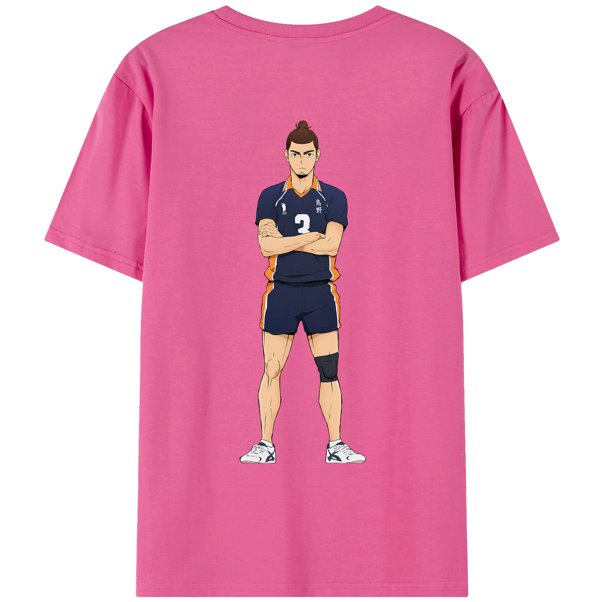 （画像用） ハイキュー!! Haikyu!! レディース半袖Tシャツ(バックプリント)