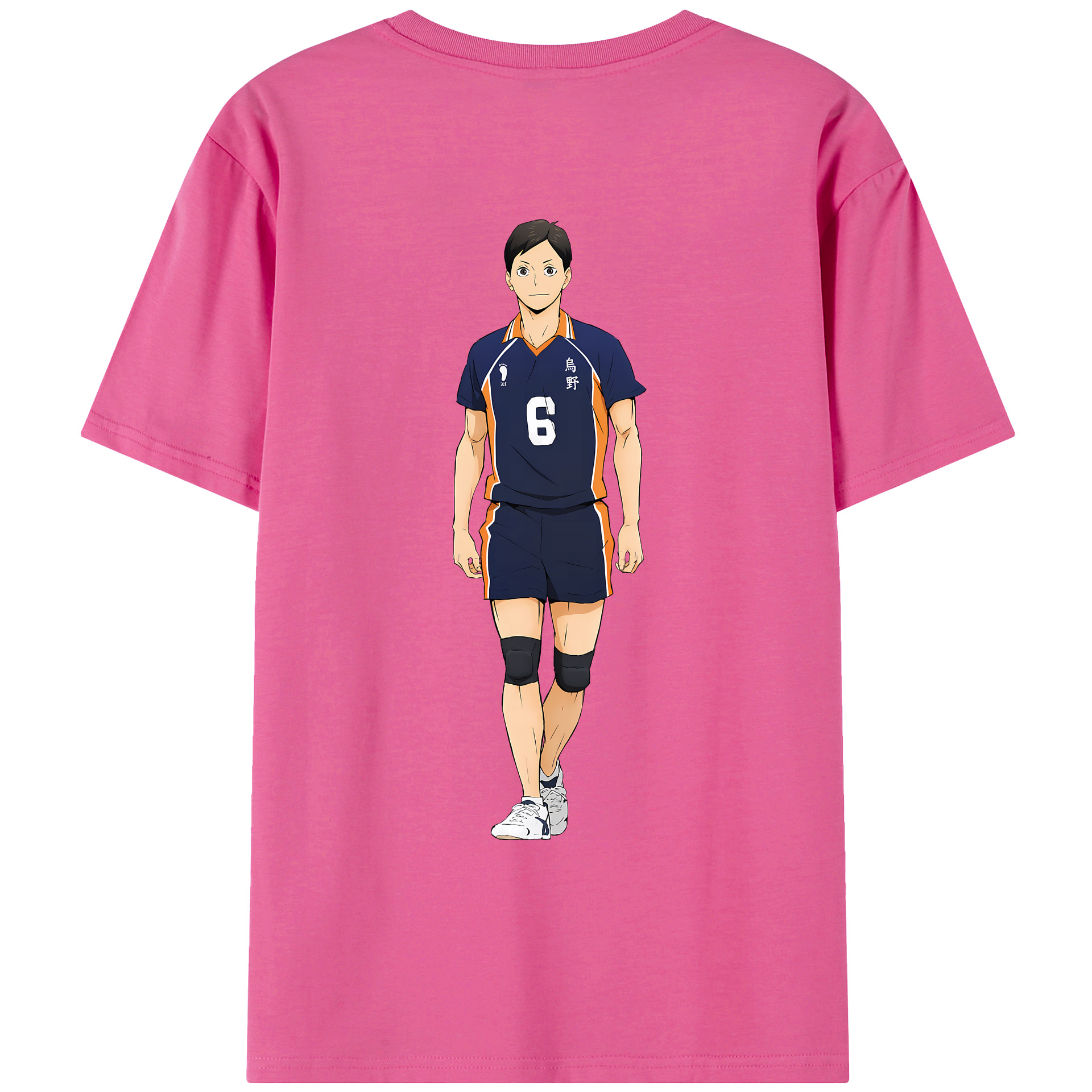 （画像用） ハイキュー!! Haikyu!! レディース半袖Tシャツ(バックプリント)