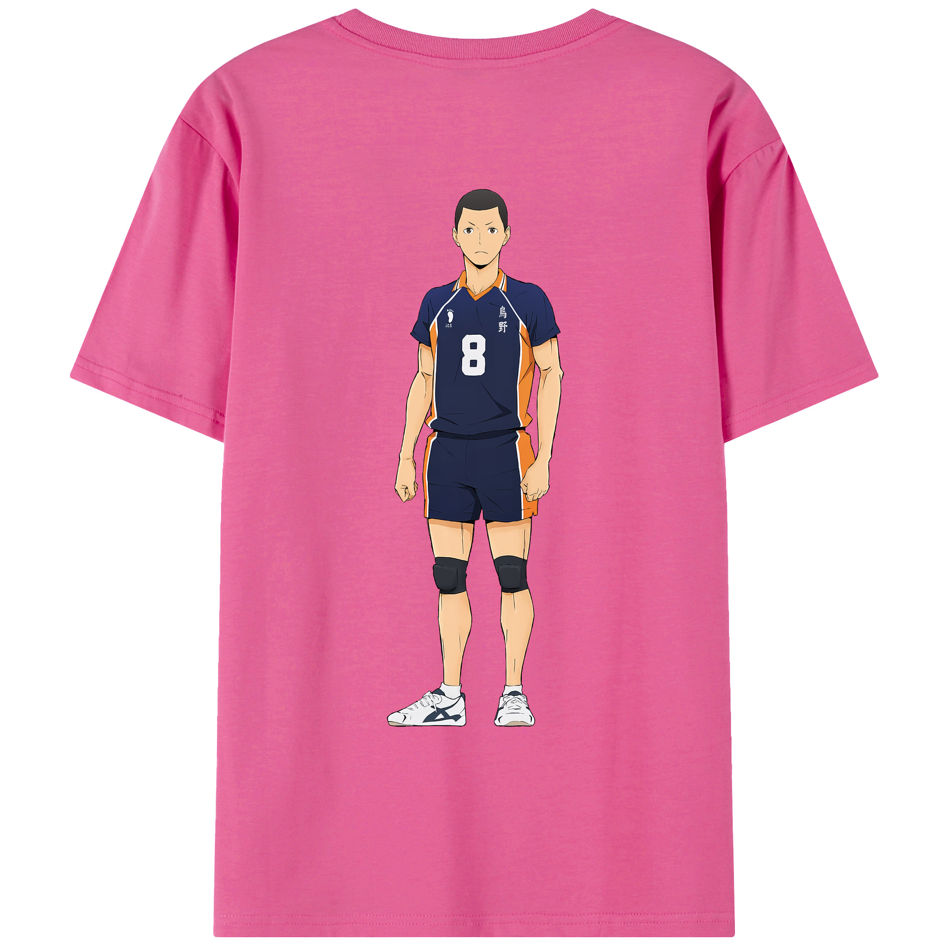 （画像用） ハイキュー!! Haikyu!! レディース半袖Tシャツ(バックプリント)