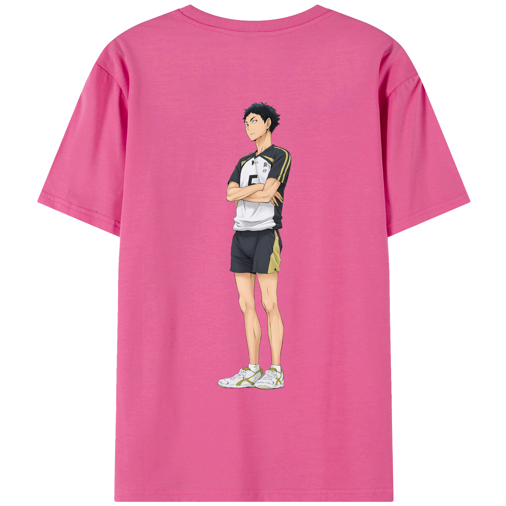（画像用） ハイキュー!! Haikyu!! レディース半袖Tシャツ(バックプリント)