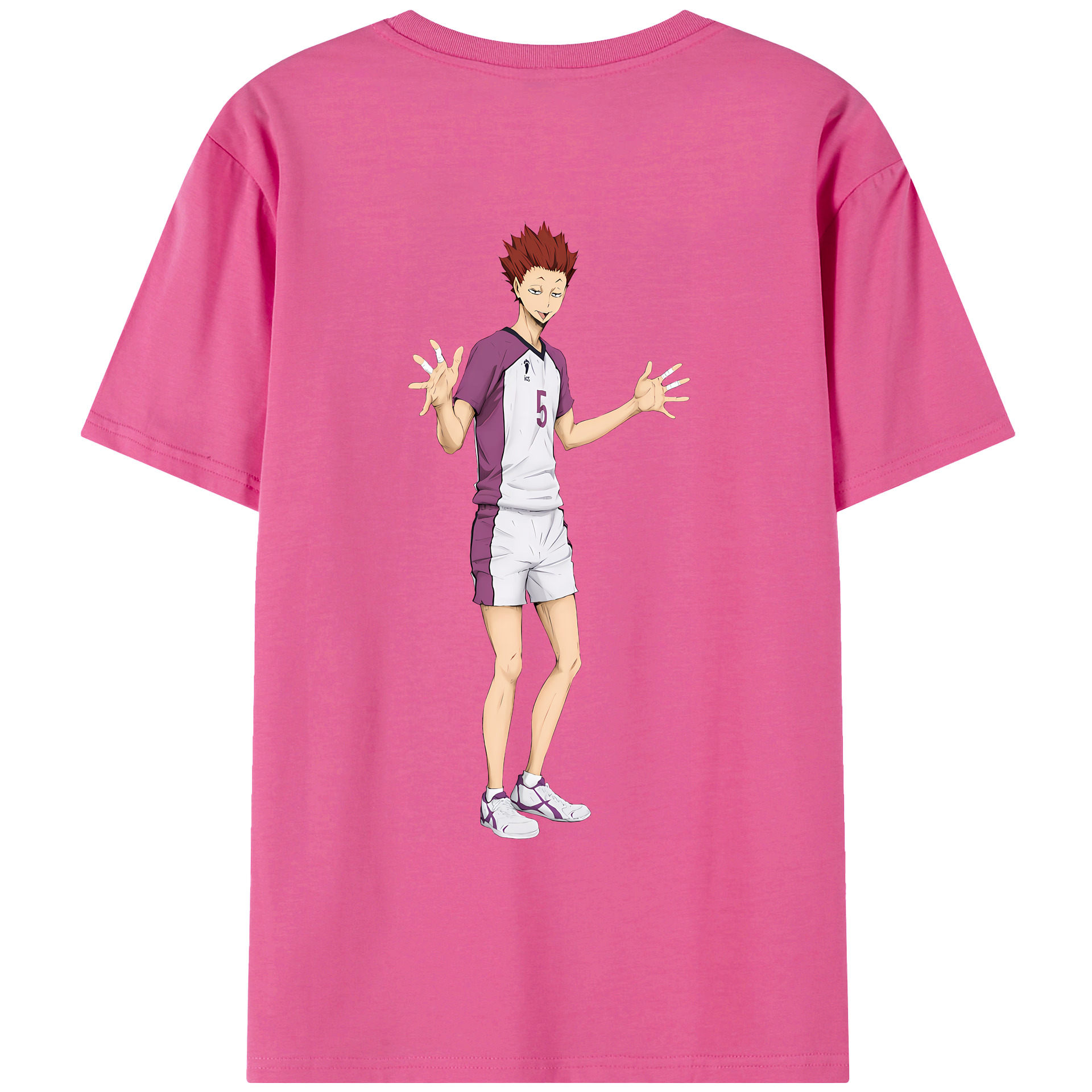（画像用） ハイキュー!! Haikyu!! レディース半袖Tシャツ(バックプリント)