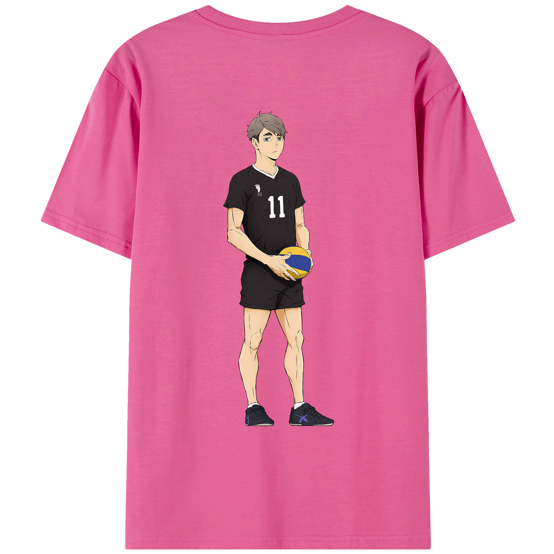 （画像用） ハイキュー!! Haikyu!! レディース半袖Tシャツ(バックプリント)