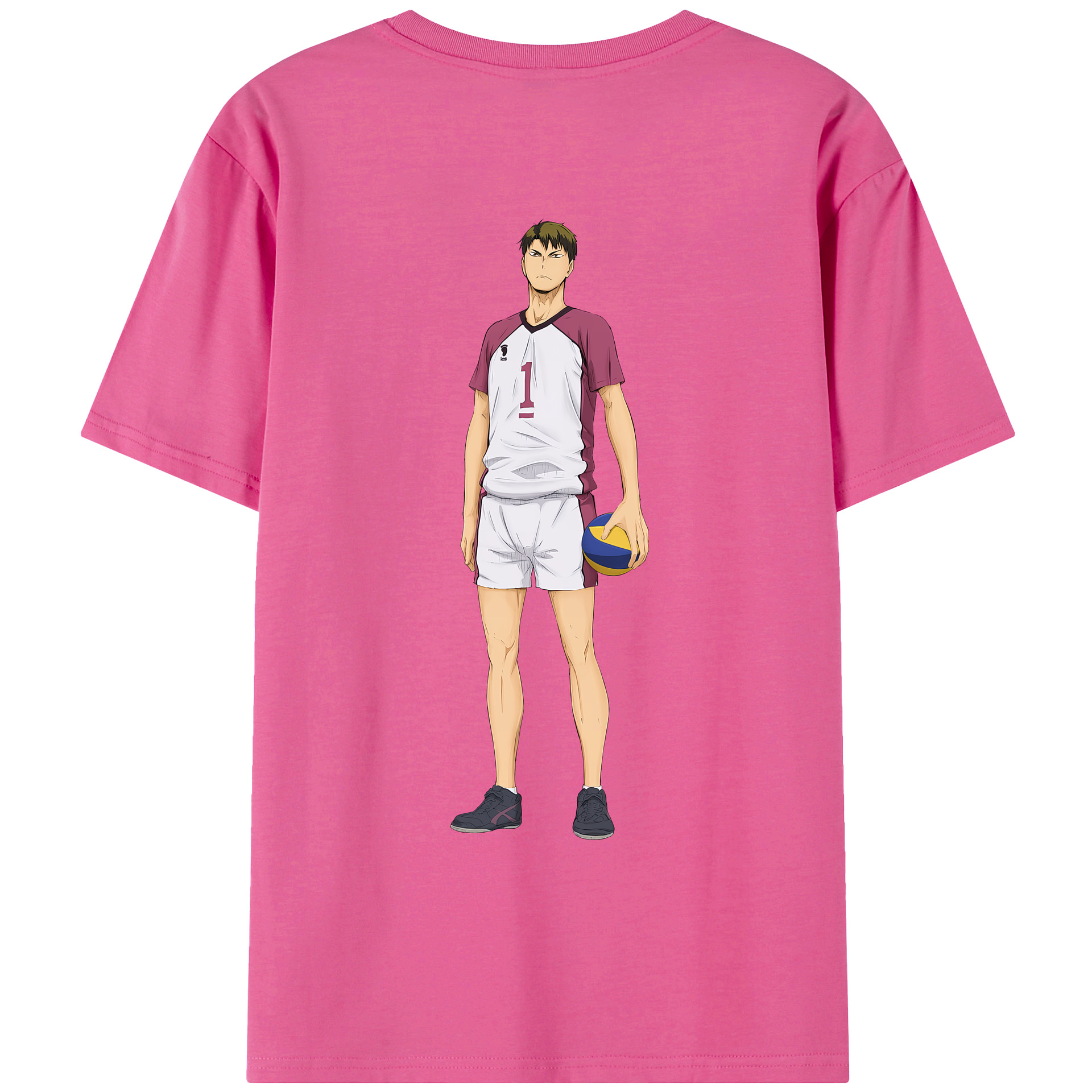 （画像用） ハイキュー!! Haikyu!! レディース半袖Tシャツ(バックプリント)