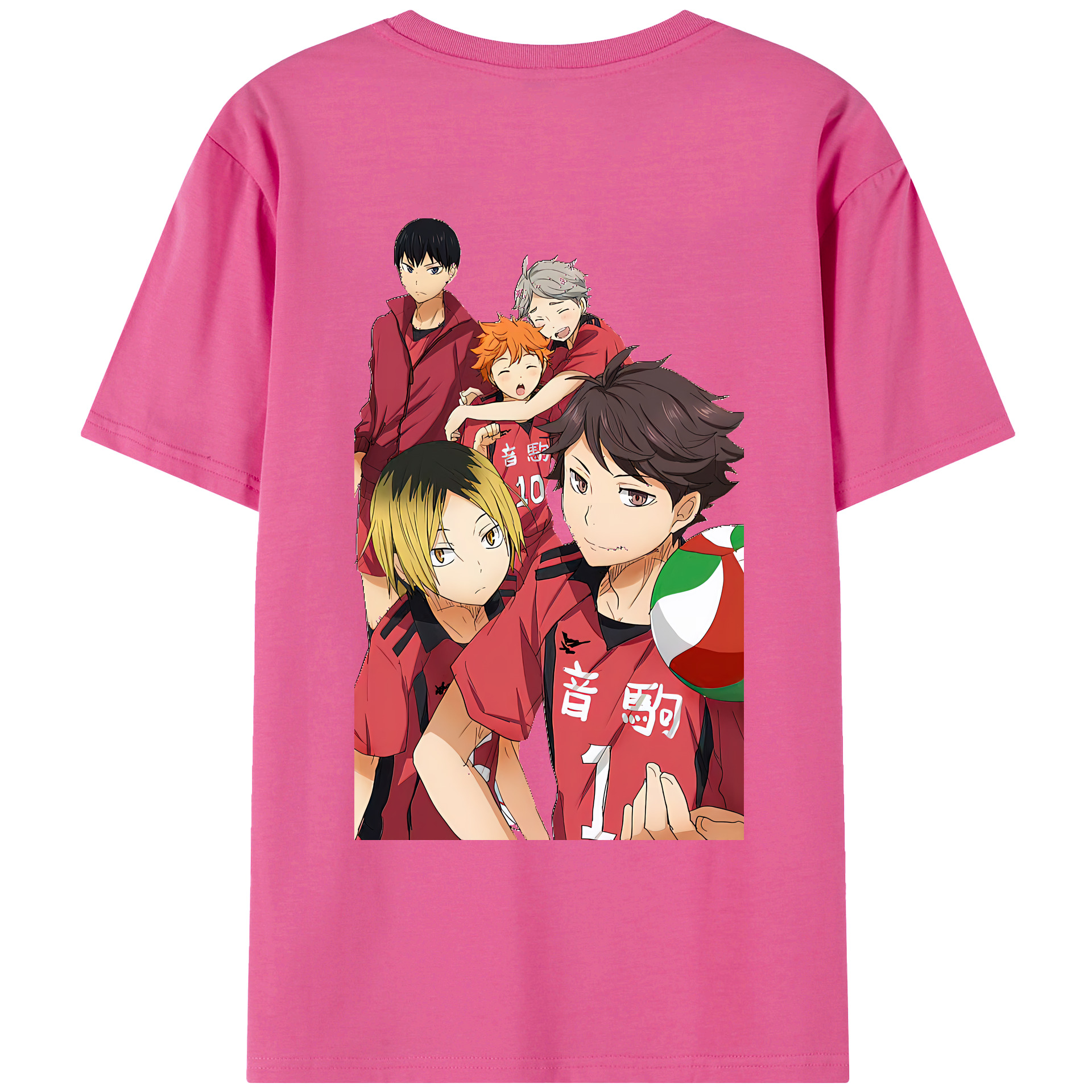 （画像用） ハイキュー!! Haikyu!! レディース半袖Tシャツ(バックプリント)
