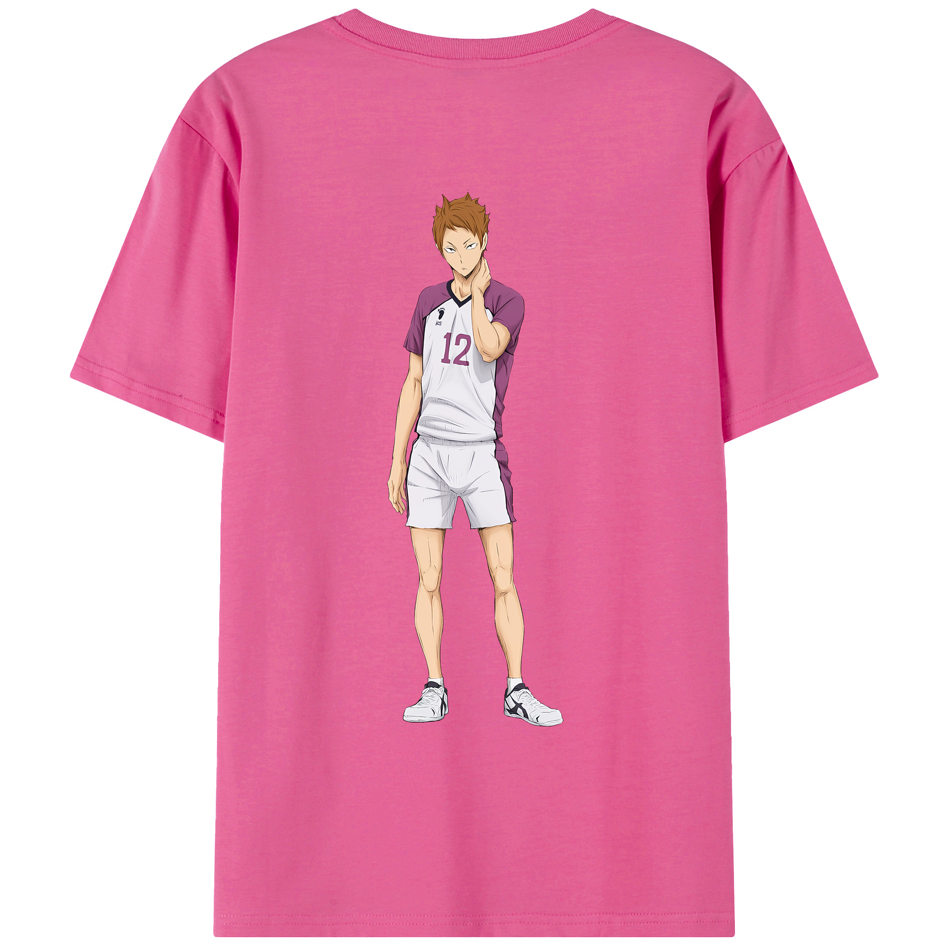 （画像用） ハイキュー!! Haikyu!! レディース半袖Tシャツ(バックプリント)
