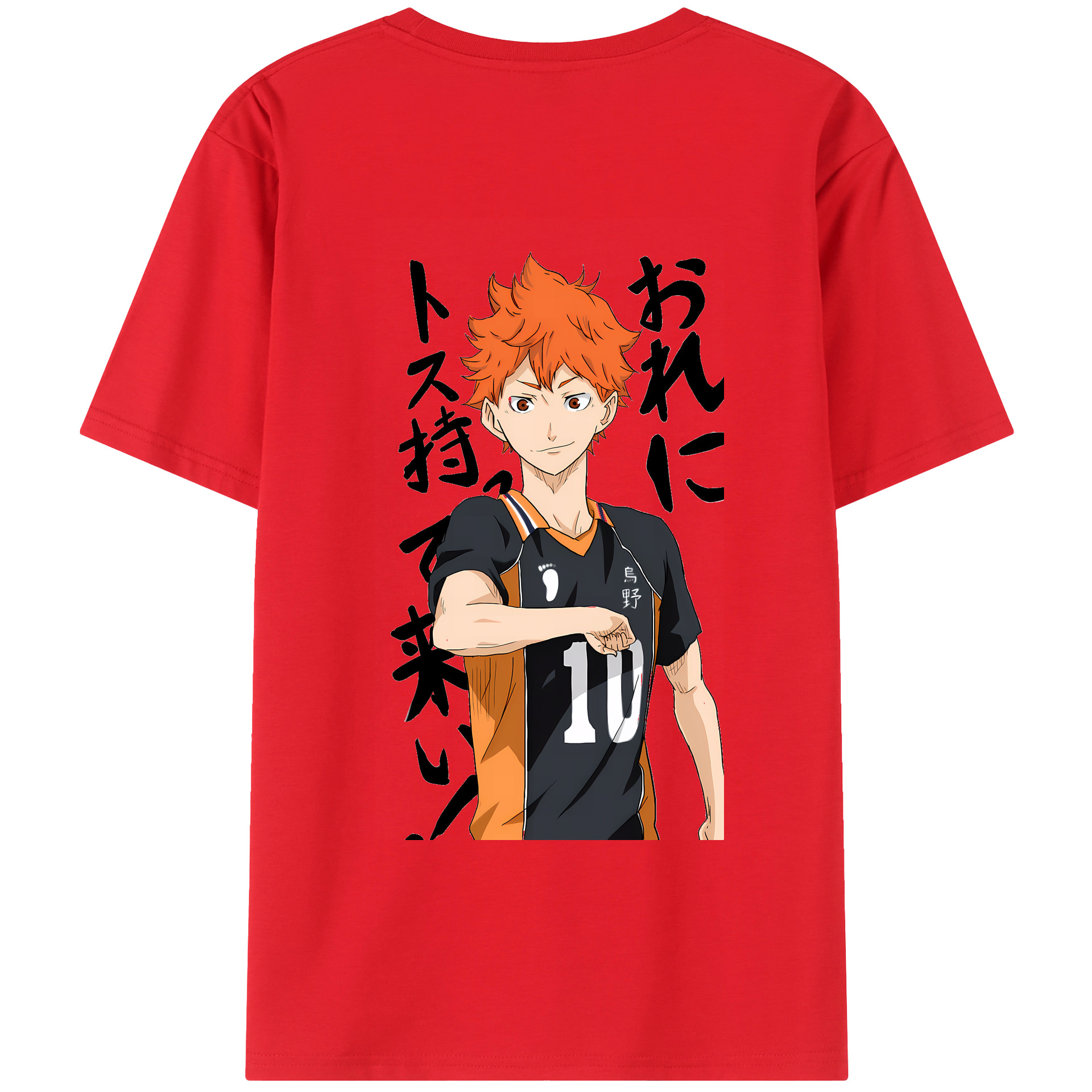 （画像用） ハイキュー!! Haikyu!! レディース半袖Tシャツ(バックプリント)
